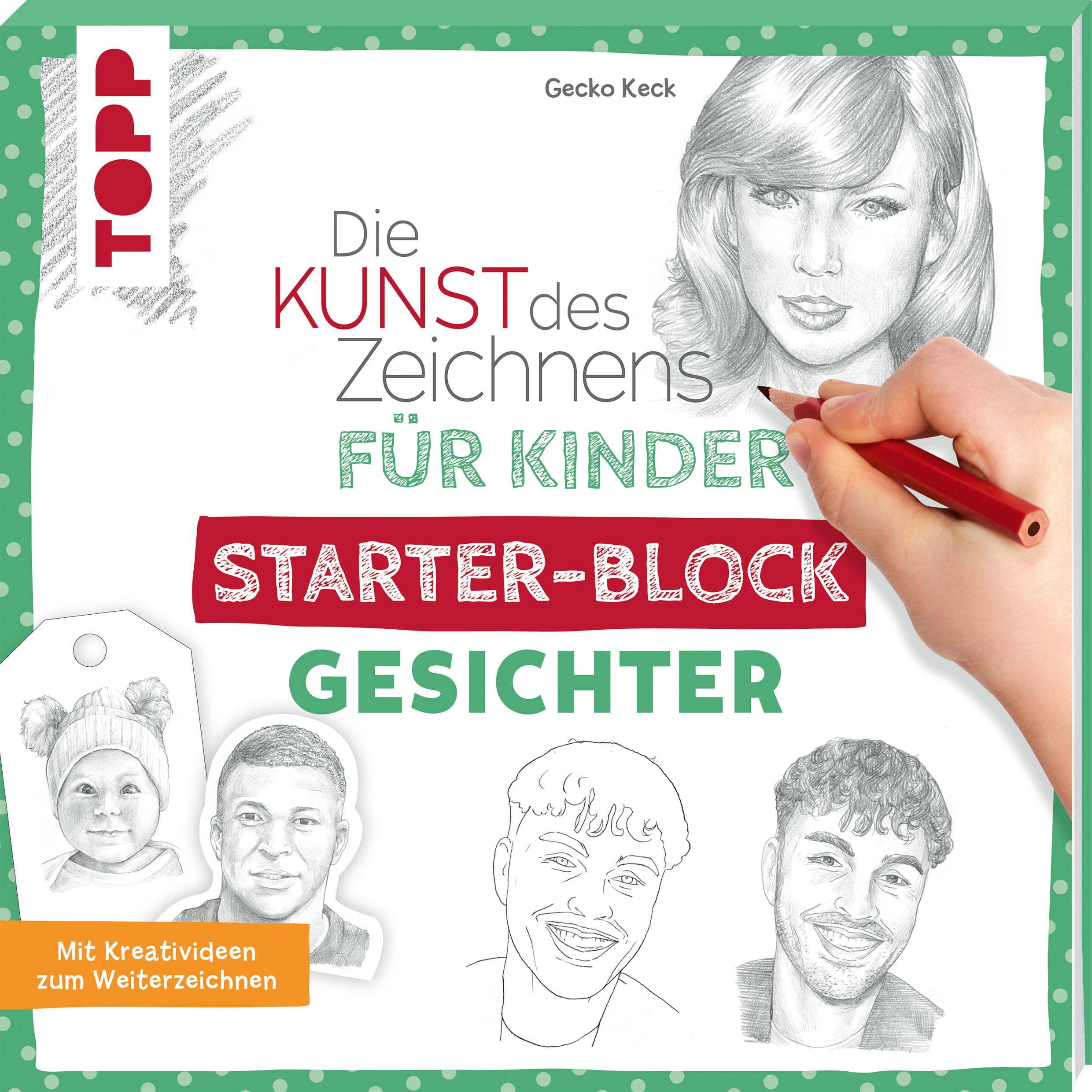 Die Kunst des Zeichnens für Kinder Starter-Block - Gesichter Hobbies & Crafts