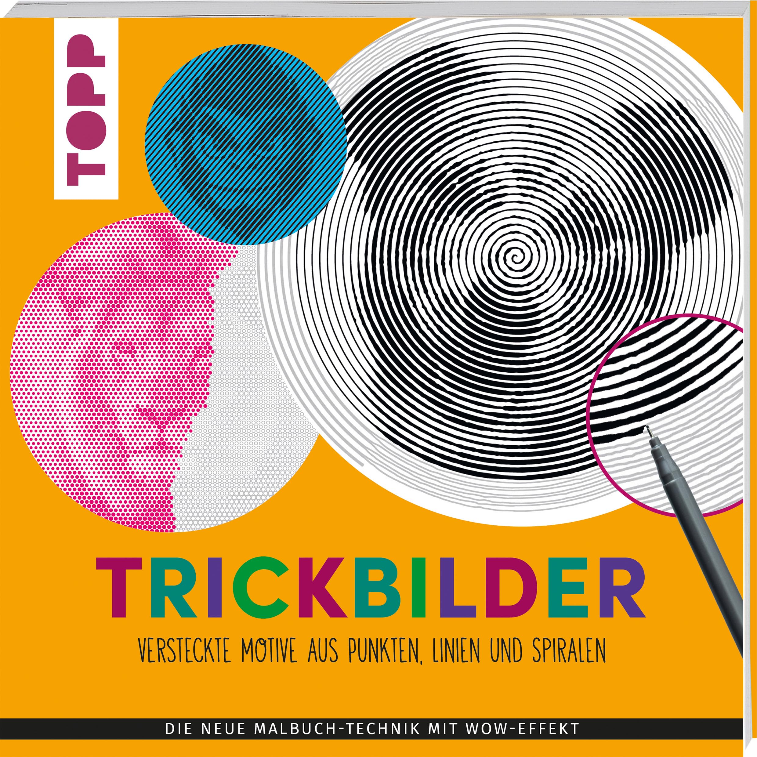 Trickbilder - Versteckte Motive aus Punkten, Linien und Spiralen Lifestyle
