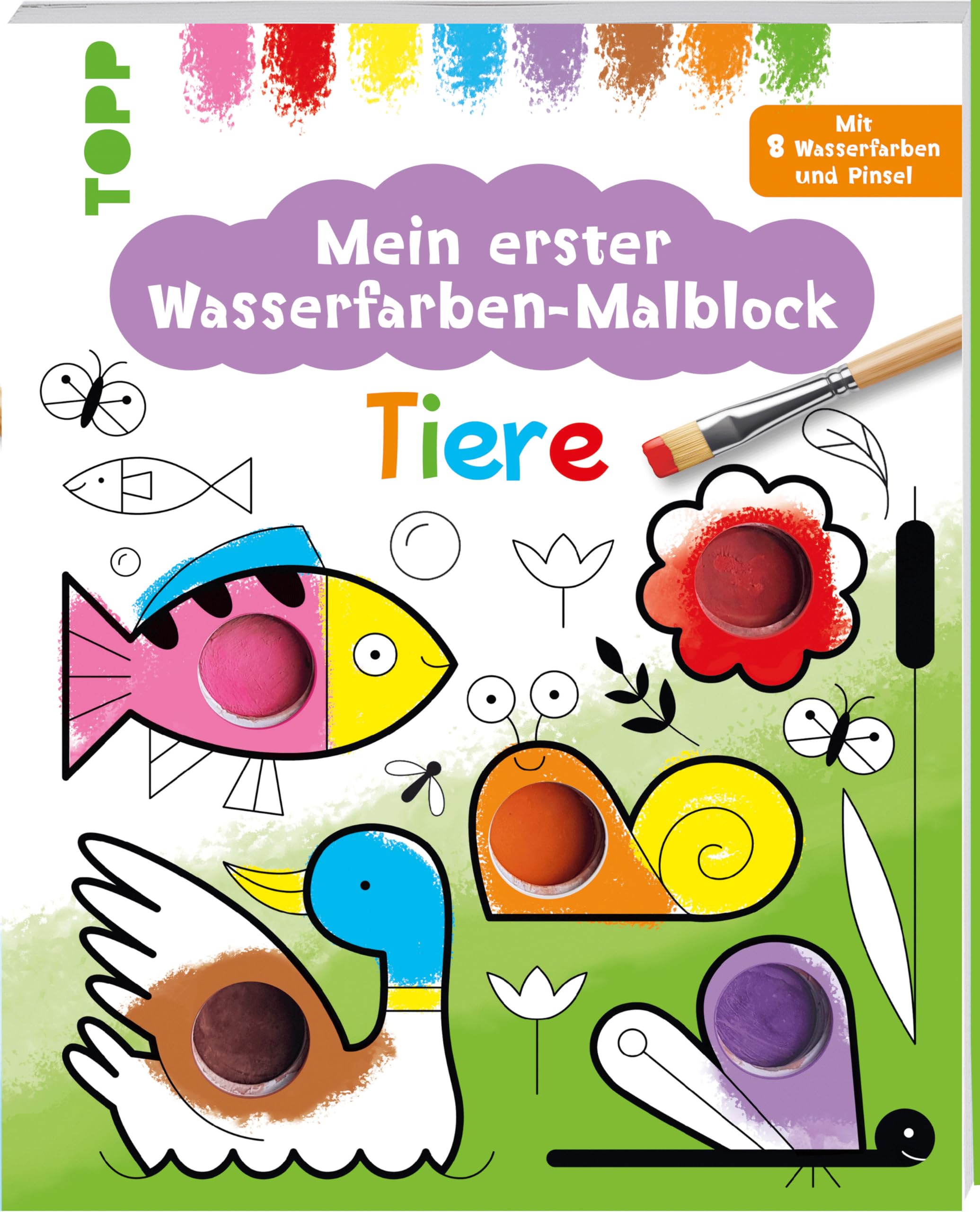 Mein erster Wasserfarben-Malblock - Tiere Film, Art & Culture