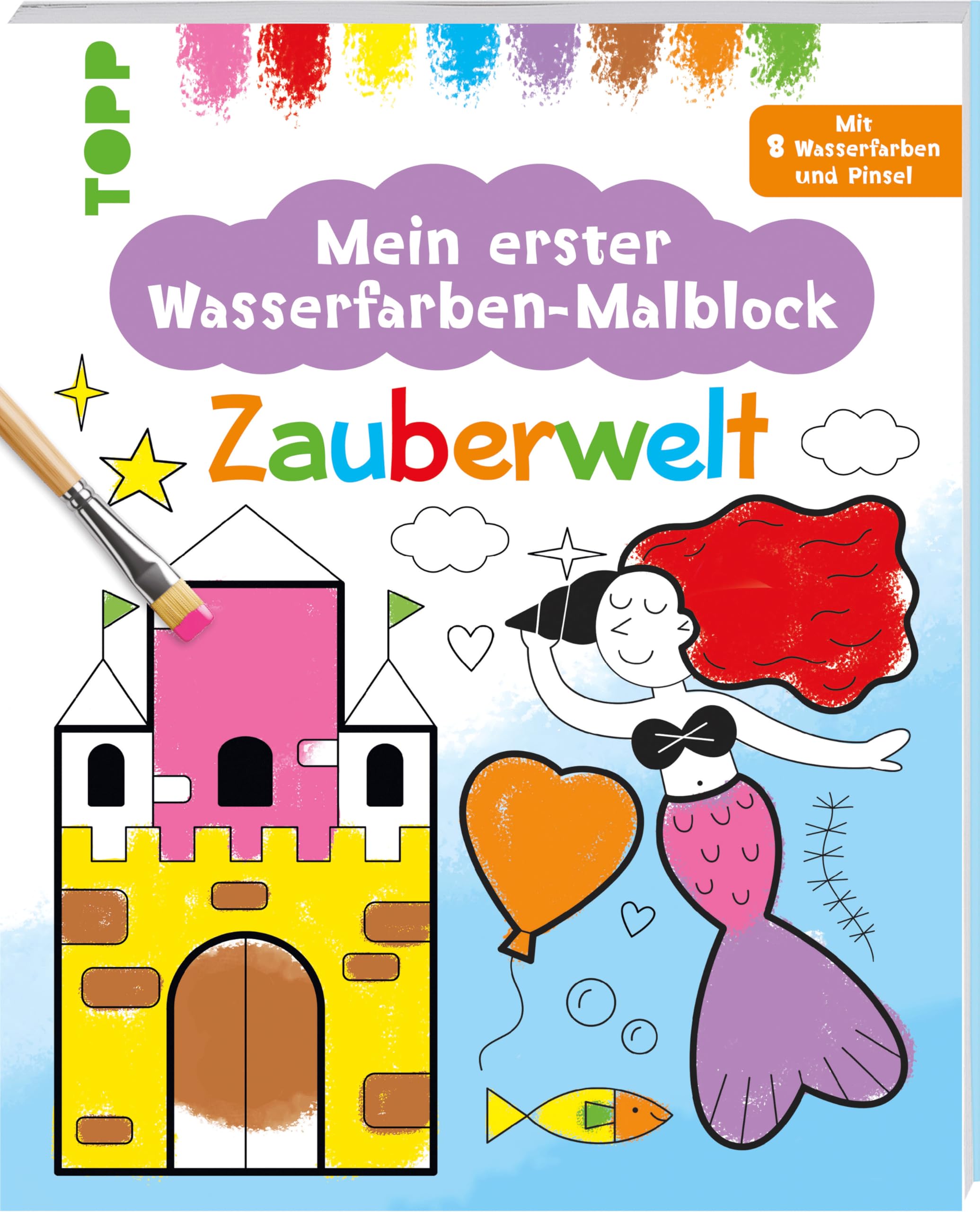Mein erster Wasserfarben-Malblock - Zauberwelt Film, Art & Culture