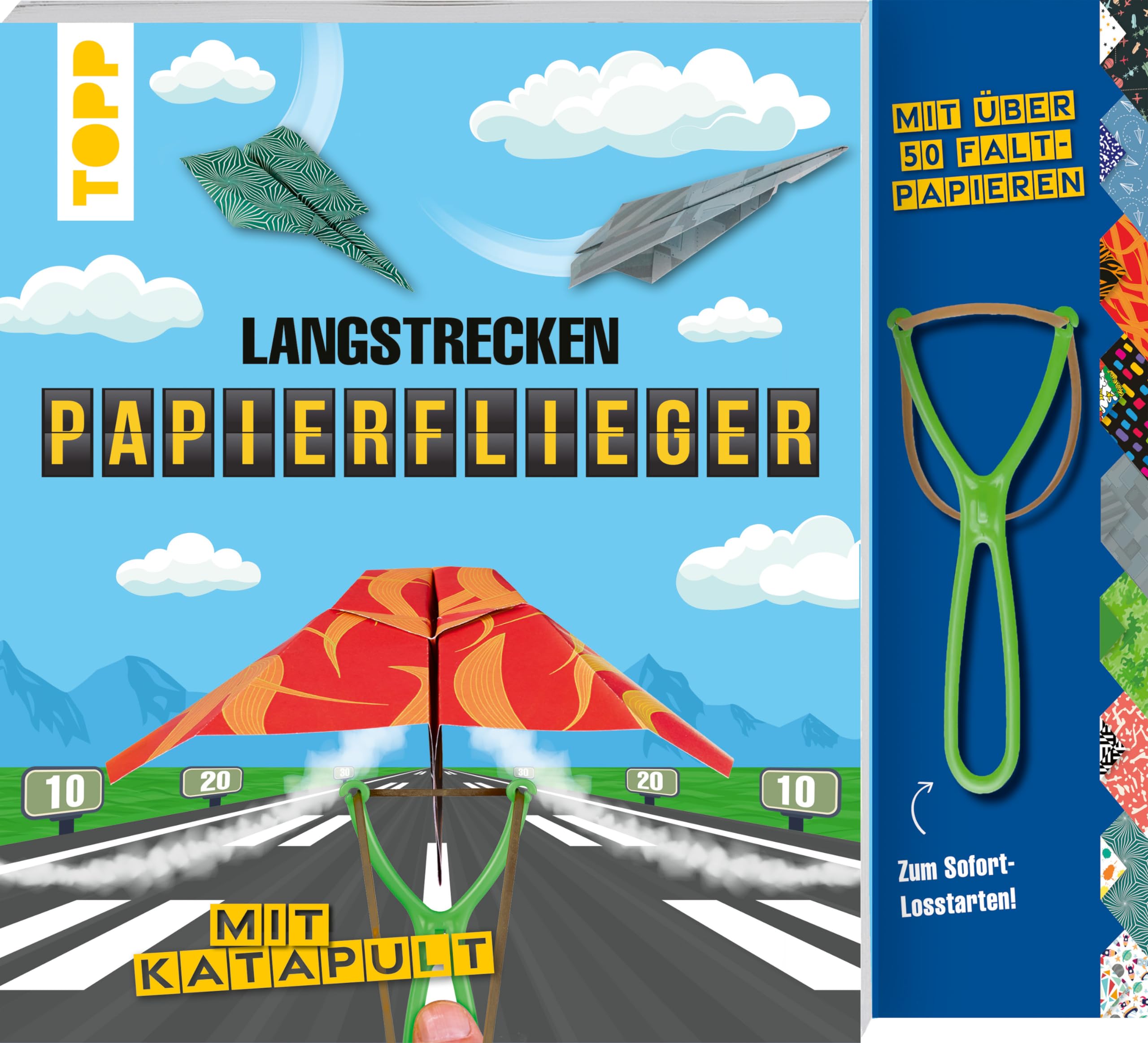 Langstrecken-Papierflieger mit Katapult Lifestyle