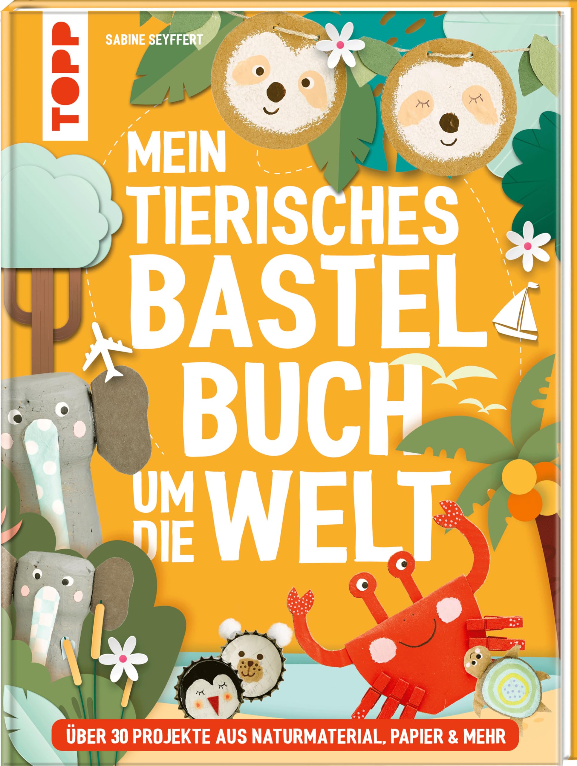 Mein tierisches Bastelbuch um die Welt Hobbies & Crafts