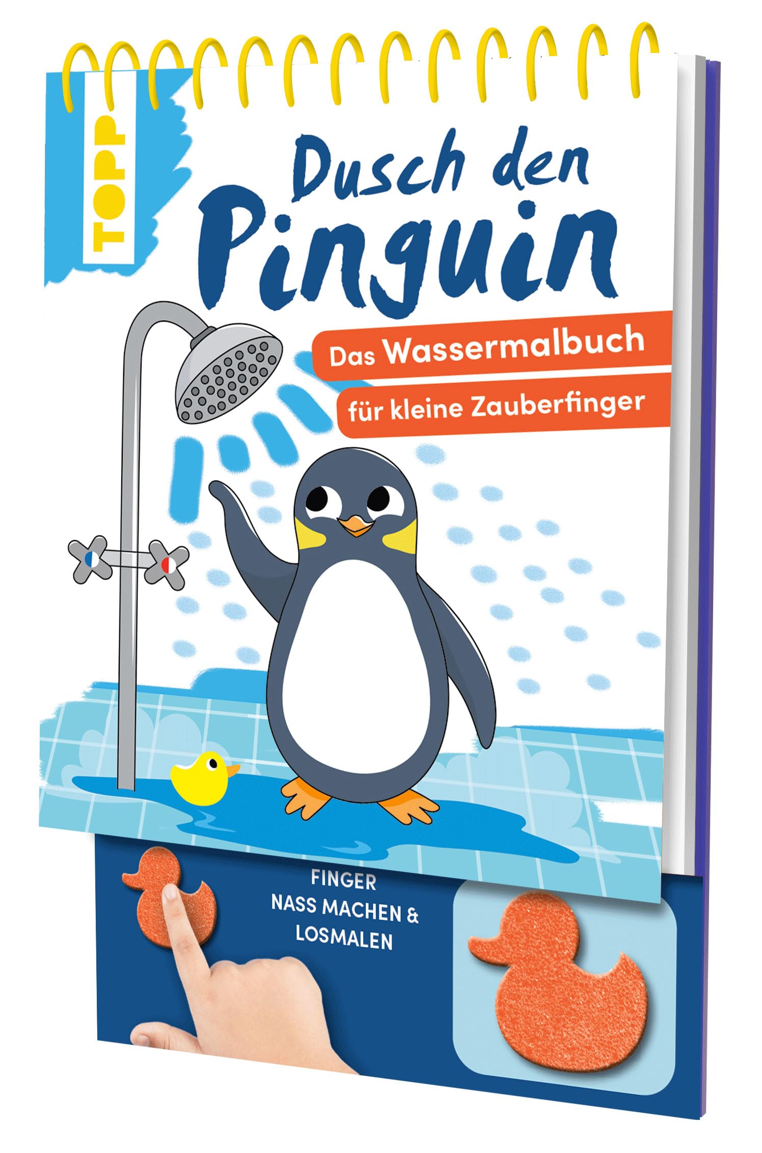 Dusch den Pinguin. Das Wassermalbuch zum Mitmachen Hobbies & Crafts