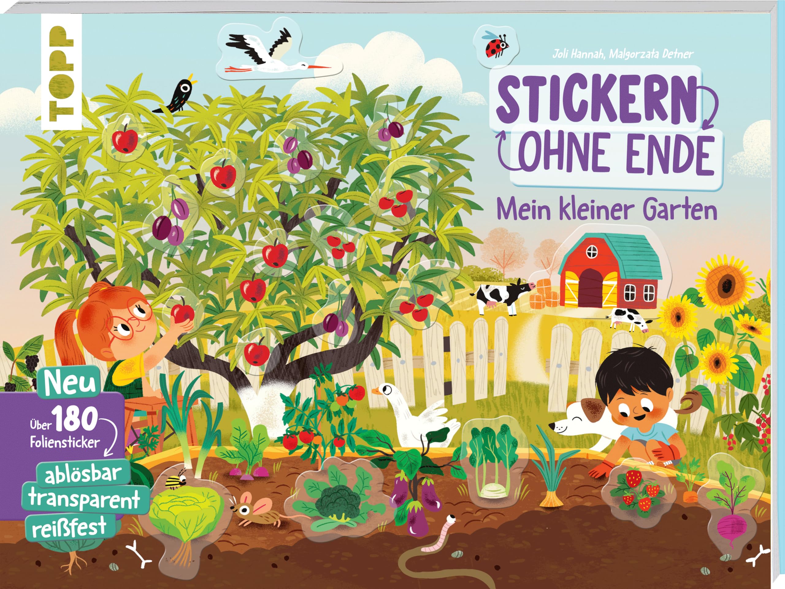 Stickern ohne Ende - Mein kleiner Garten Parents & Children