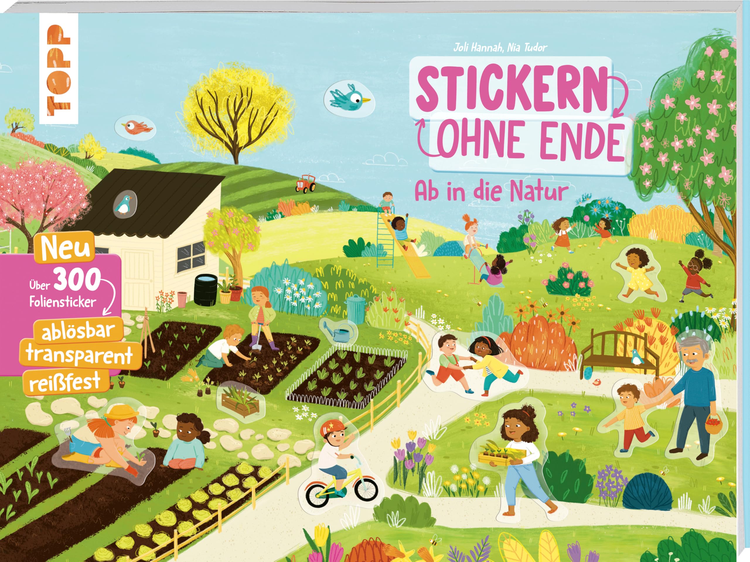 Stickern ohne Ende - Ab in die Natur Parents & Children