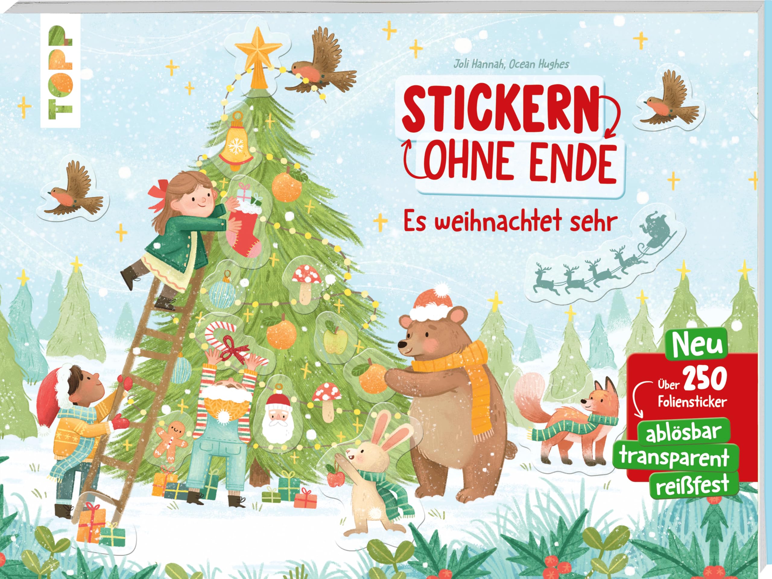 Stickern ohne Ende - Es weihnachtet sehr Non-fiction