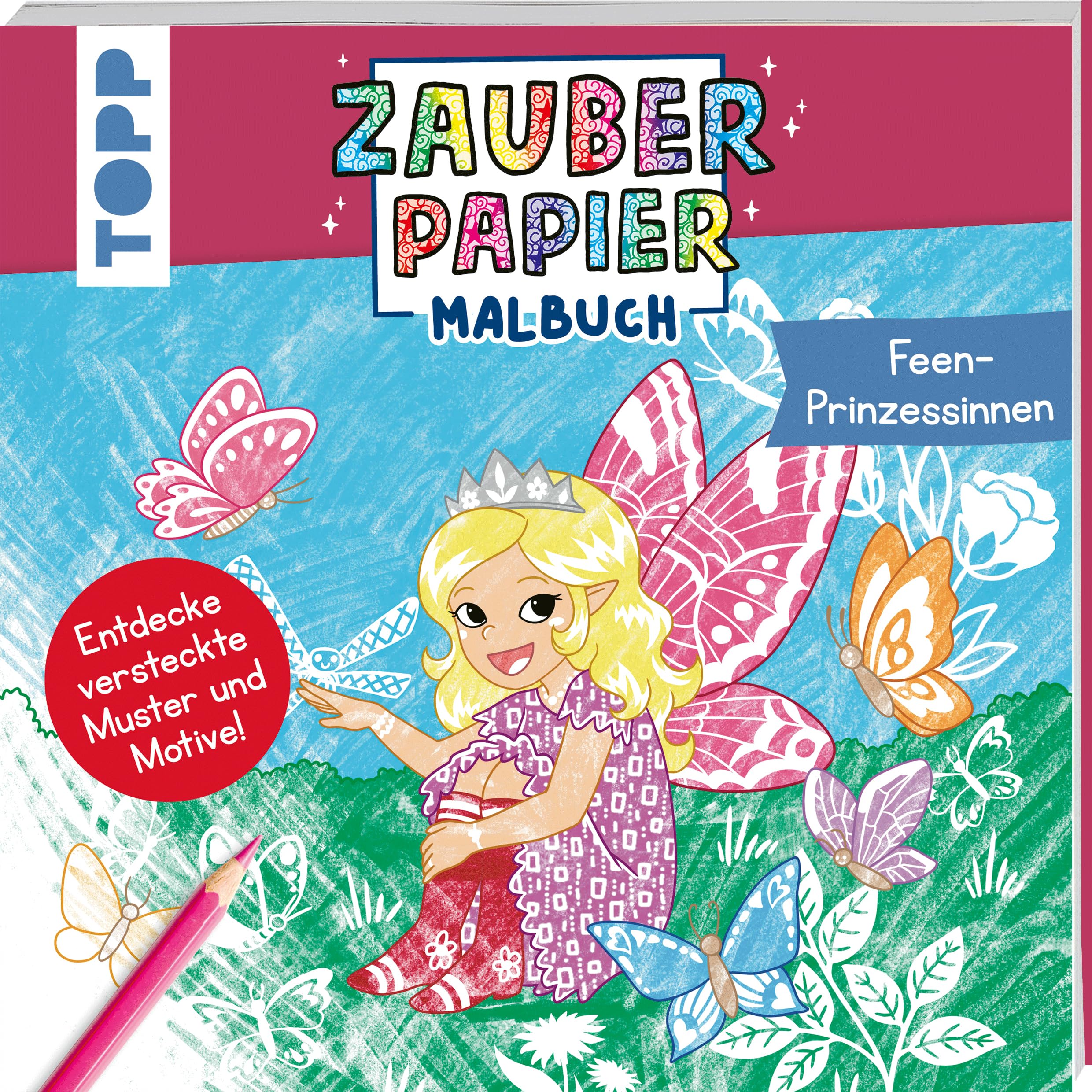 Zauberpapier Malbuch Feen-Prinzessinnen Non-fiction