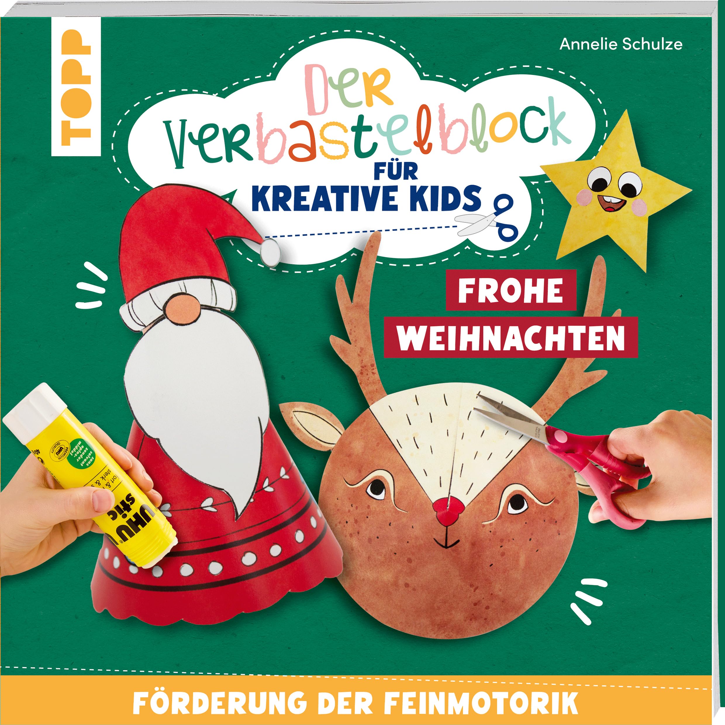 Der Verbastelblock für kreative Kids. Frohe Weihnachten Hobbies & Crafts