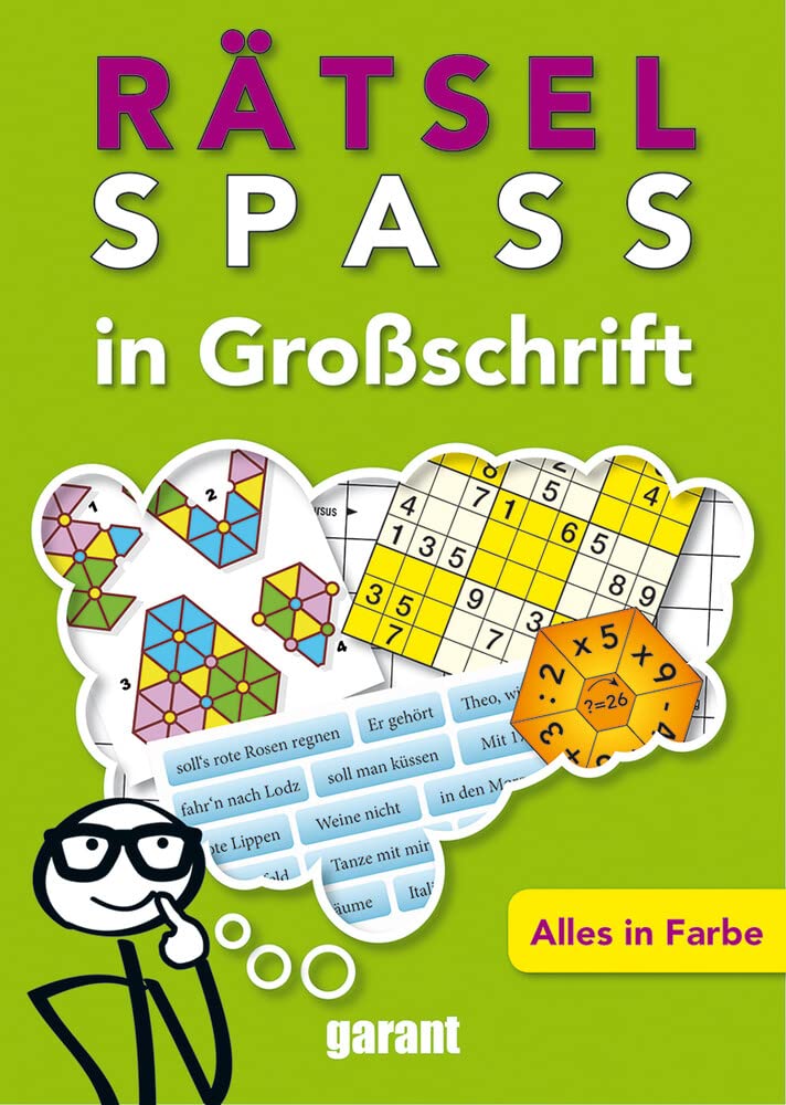 Rätsel Spass in Großschrift book
