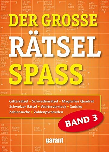 Der grosse Rätsel Spass Band 3 book