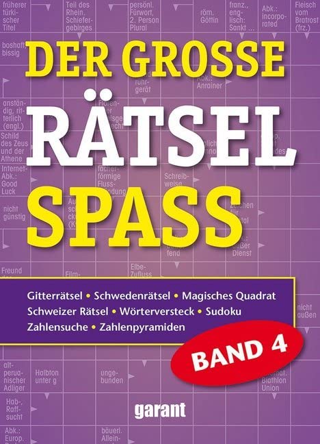 Der grosse Rätsel Spass Band 4 Leisure & Fun