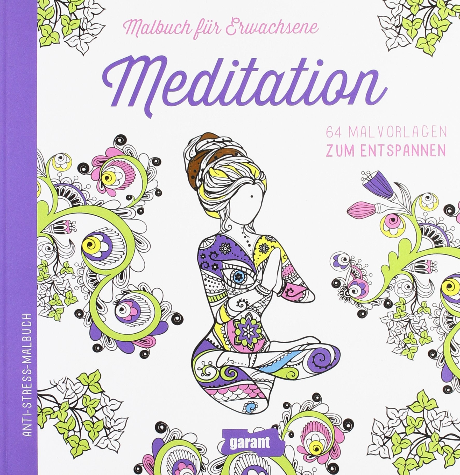 Ausmalbuch Meditation: 64 Malvorlagen zum Entspannen Film, Art & Culture