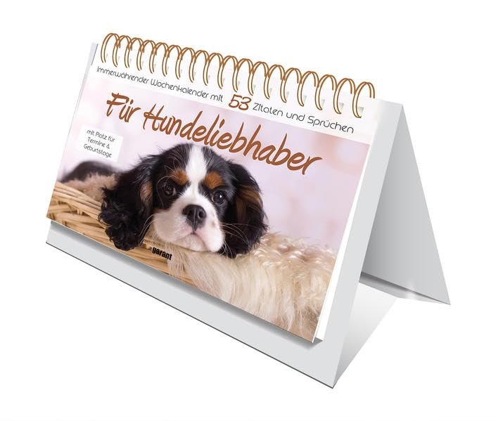 Aufstell-Spiral-Kalender: Für Hundeliebhaber Sports