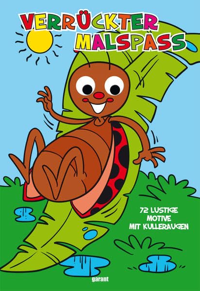 Wackelaugen Malbuch Käfer: 36 lustige Motive mit Kulleraugen Non-fiction