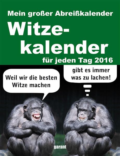 Abreißkalender Witze 2016: Mein großer Abreißkalender für jeden Tag Lifestyle