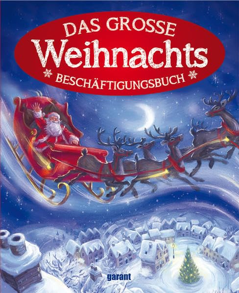Das große Weihnachts-Activity Buch: Beschäftigungsbuch Tiptoi & Games