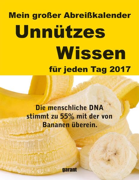 Unnützes Wissen: Abreißkalender 2017 Leisure, Home & Garden
