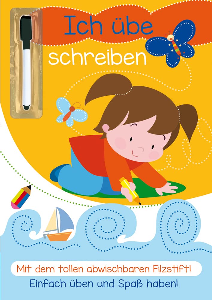Lernheft mit abwaschbarem Stift - Ich übe Schreiben: Ich übe Schreiben Non-fiction