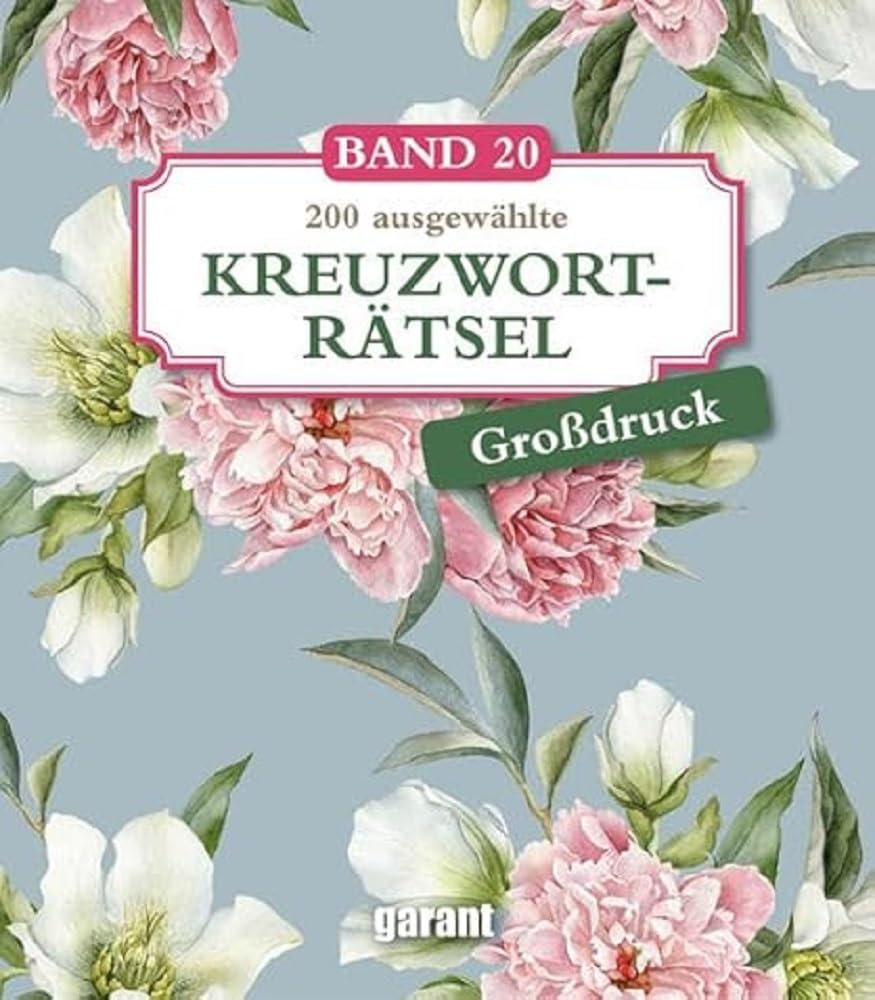 Kreuzworträtsel Deluxe Groß- Band 20 Leisure, Home & Garden