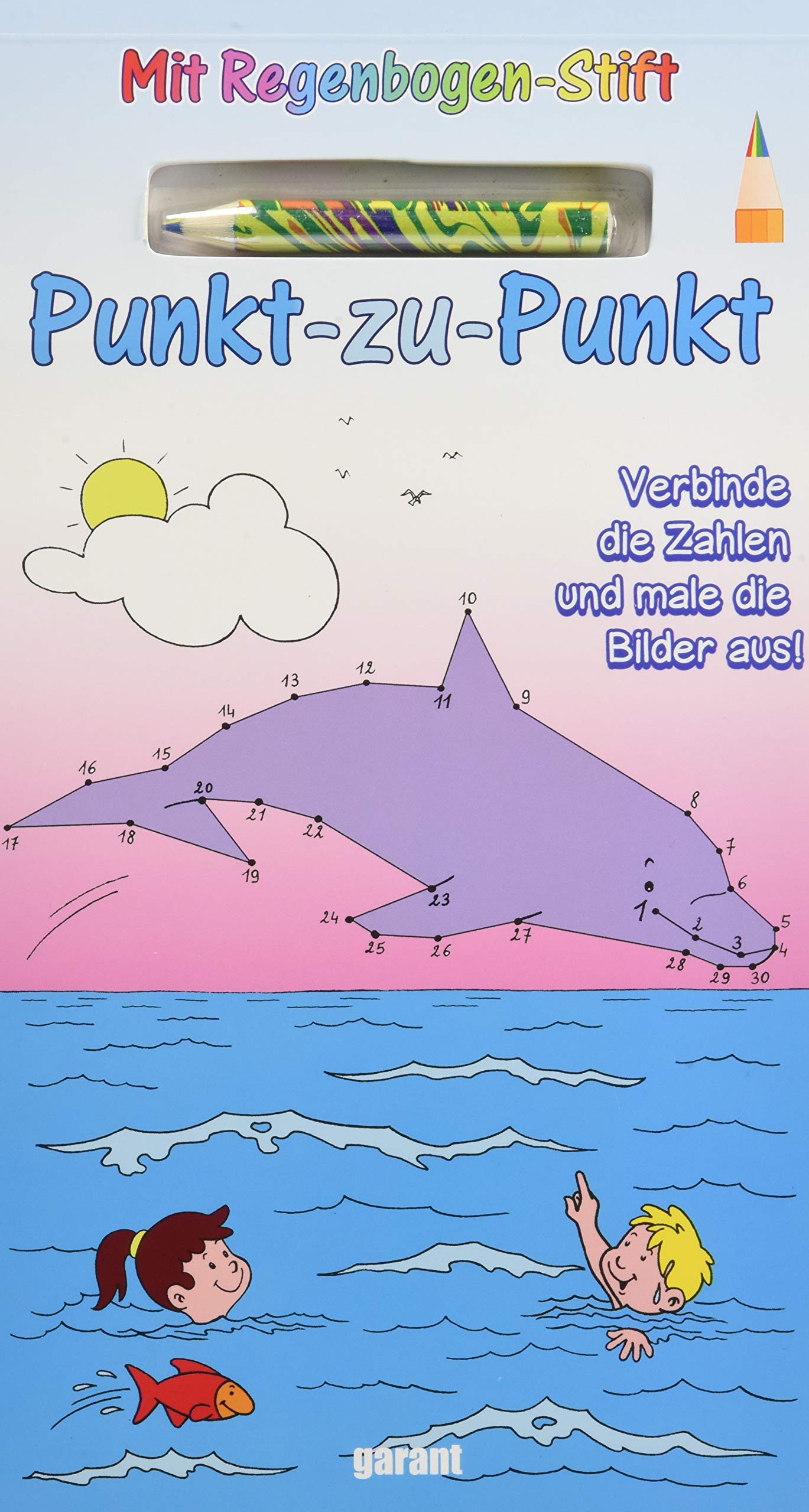 Punkt-zu-Punkt mit Stift - Delfin Non-fiction