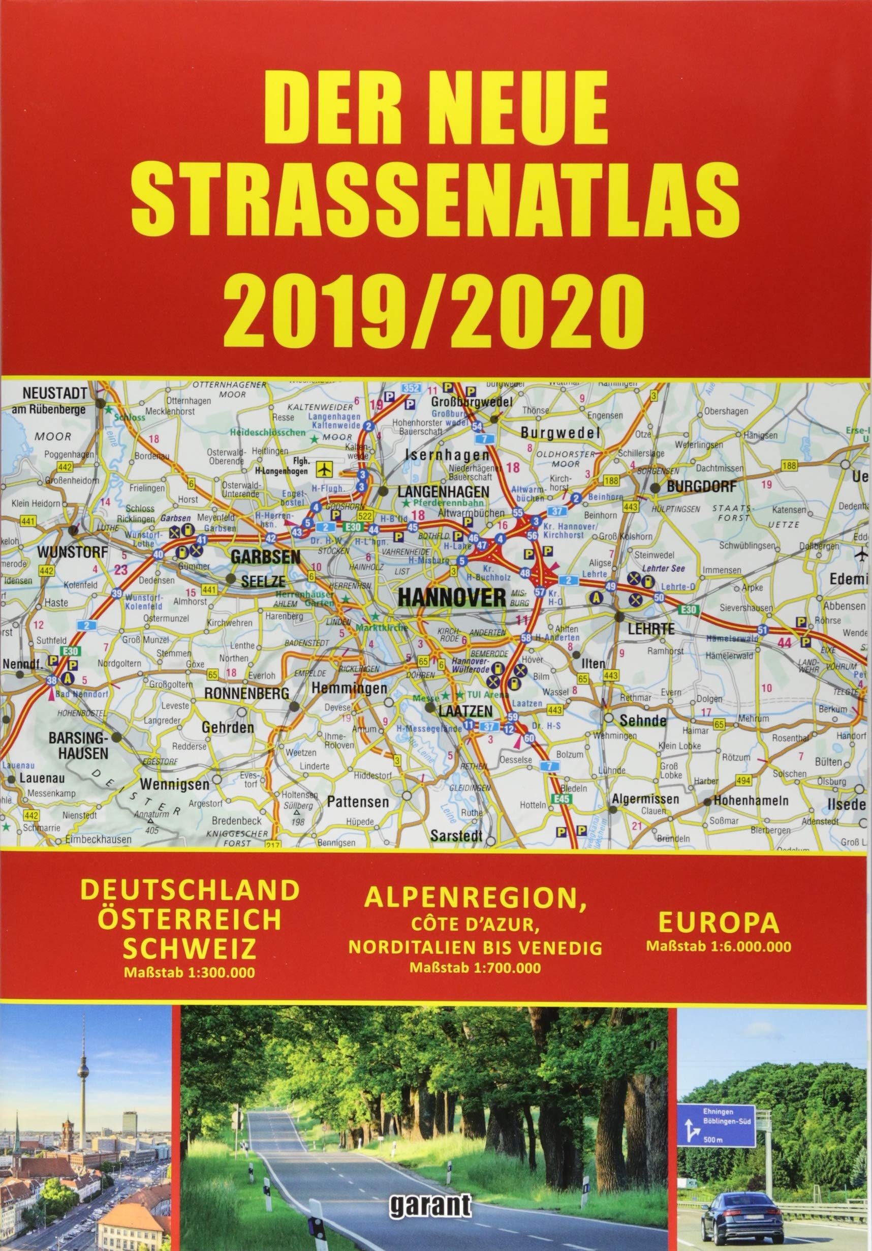 Straßenatlas 2019/2020 Deutschland/Europa Books