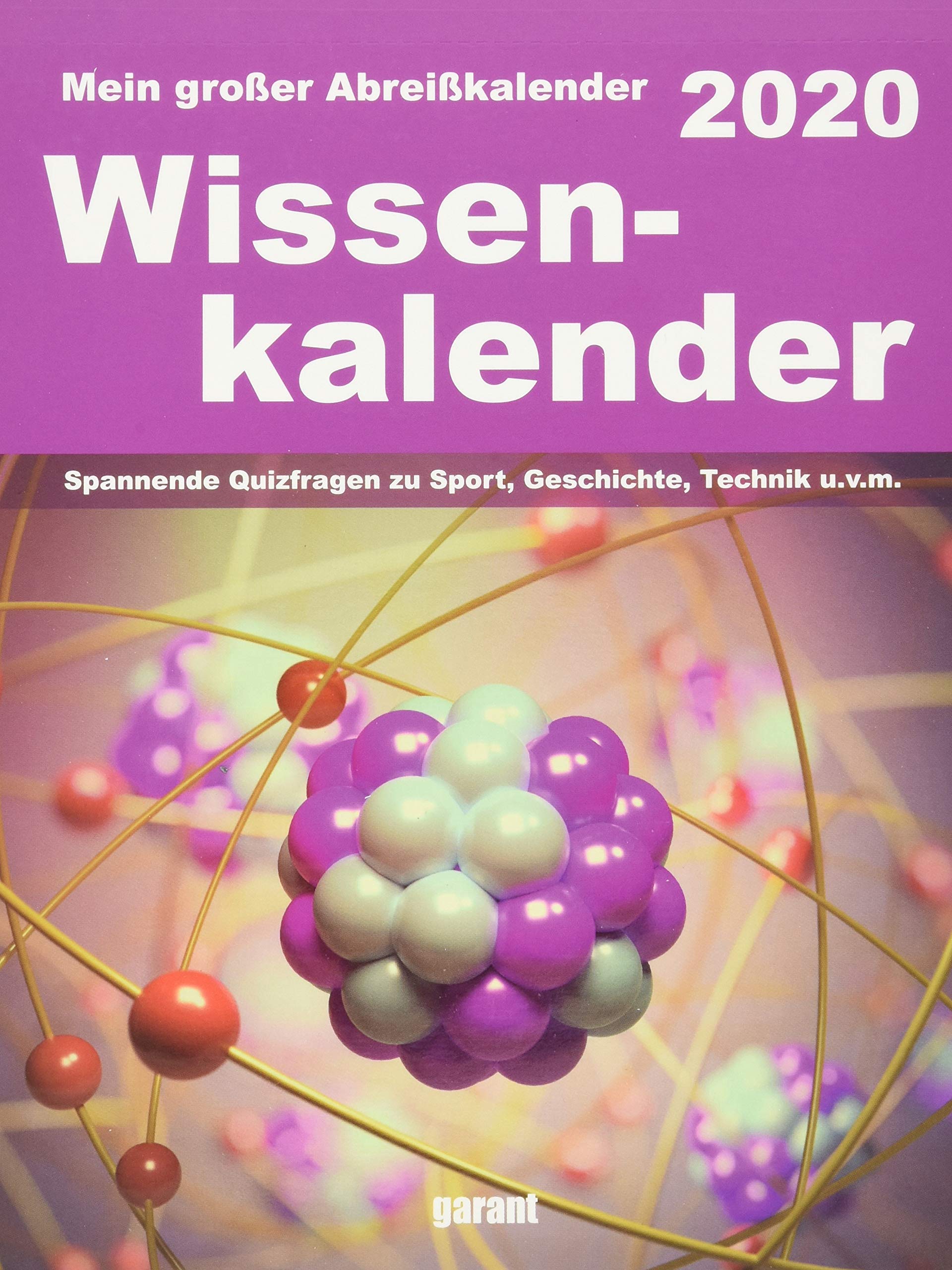 Abreißkalender Wissen 2020 Leisure, Home & Garden