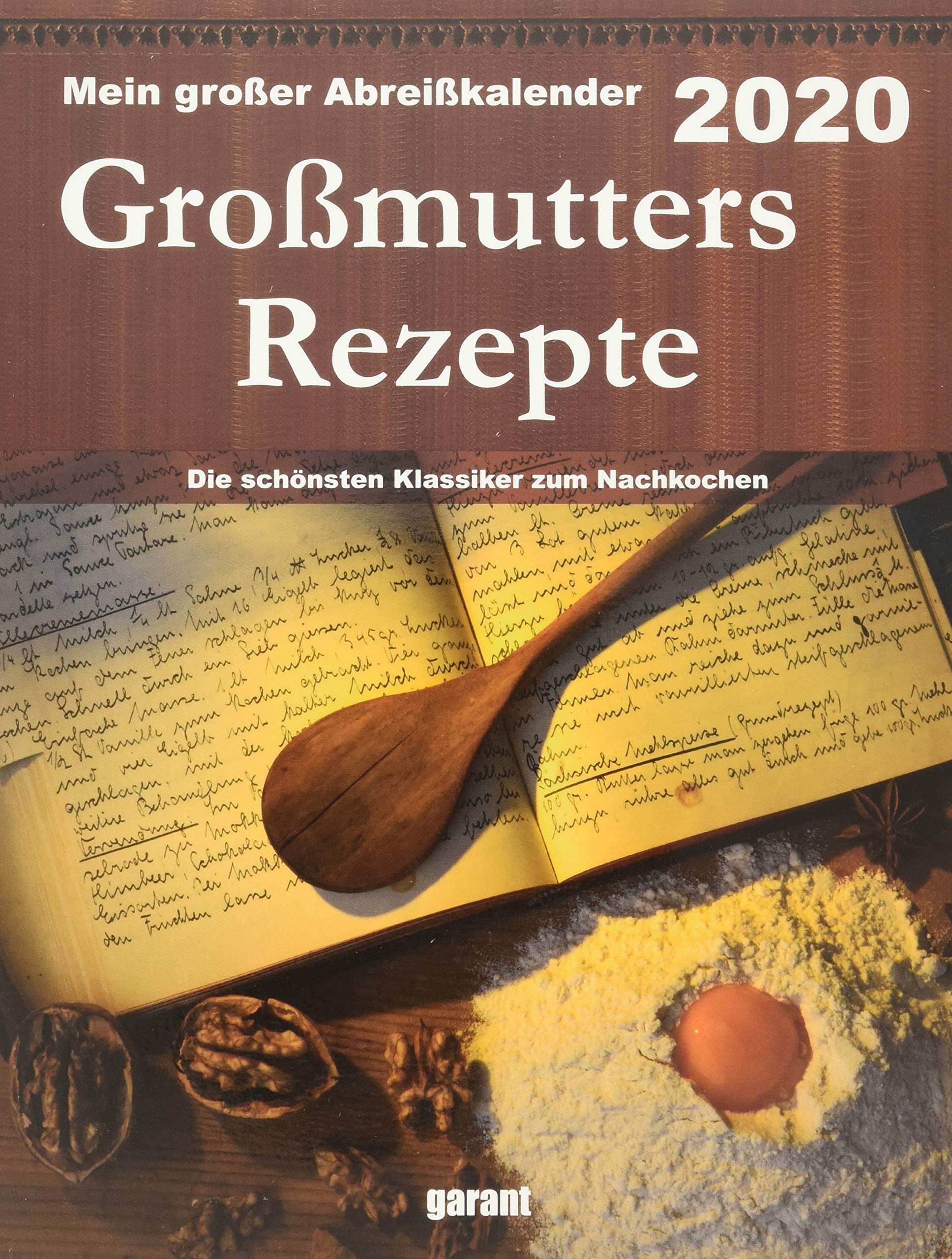 Mein Großer Abreißkalender 2020 Großmutters Rezepte Leisure, Home & Garden