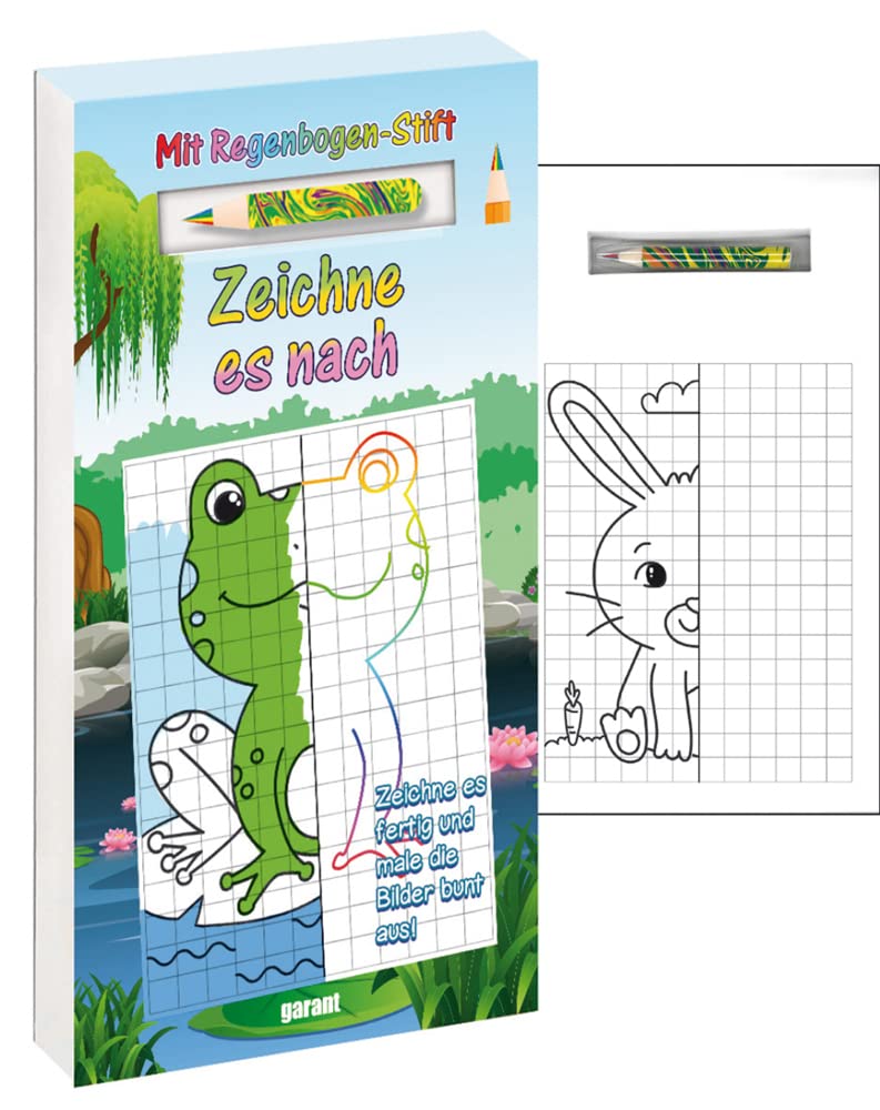 Zeichne es nach - mit verrücktem Regenbogenstift! book