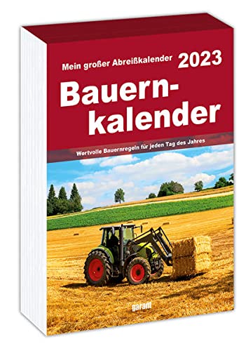 Abreißkalender Bauern 2023 Leisure, Home & Garden