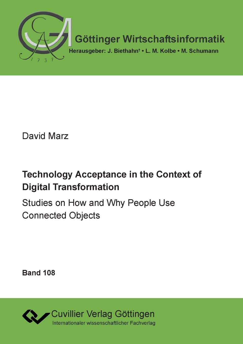 Product Image: Technology Acceptance in the Context of Digital Transformation