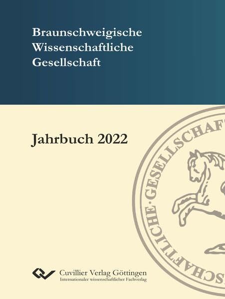 Jahrbuch 2022 (Bücher der Braunschweigischen Wissenschaftlichen Gesellschaft) Business & Technology