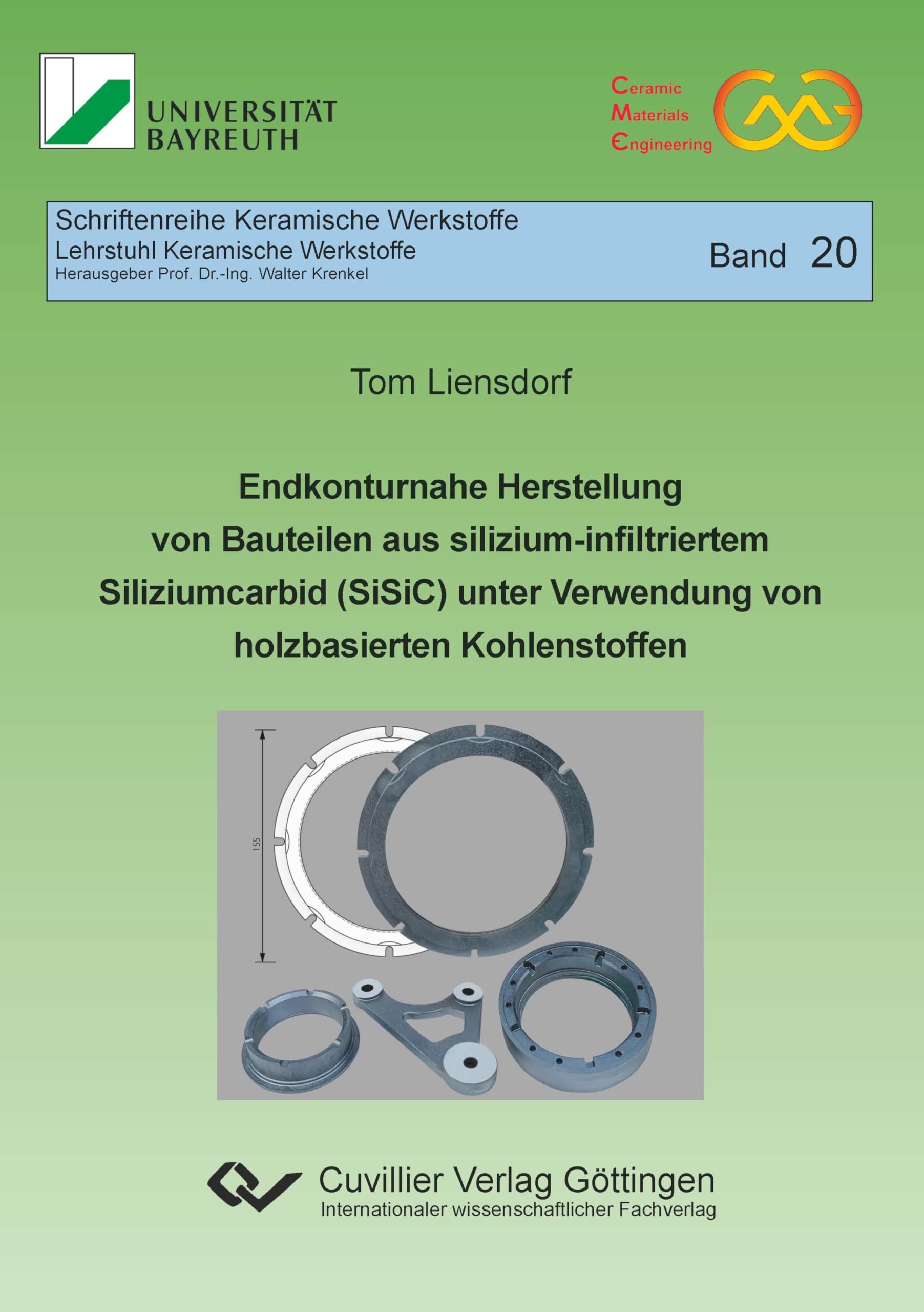 Endkonturnahe Herstellung von Bauteilen aus silizium-infiltriertem Siliziumcarbid (SiSiC) unter Verwendung von holzbasierten Kohlenstoffen Business & Technology