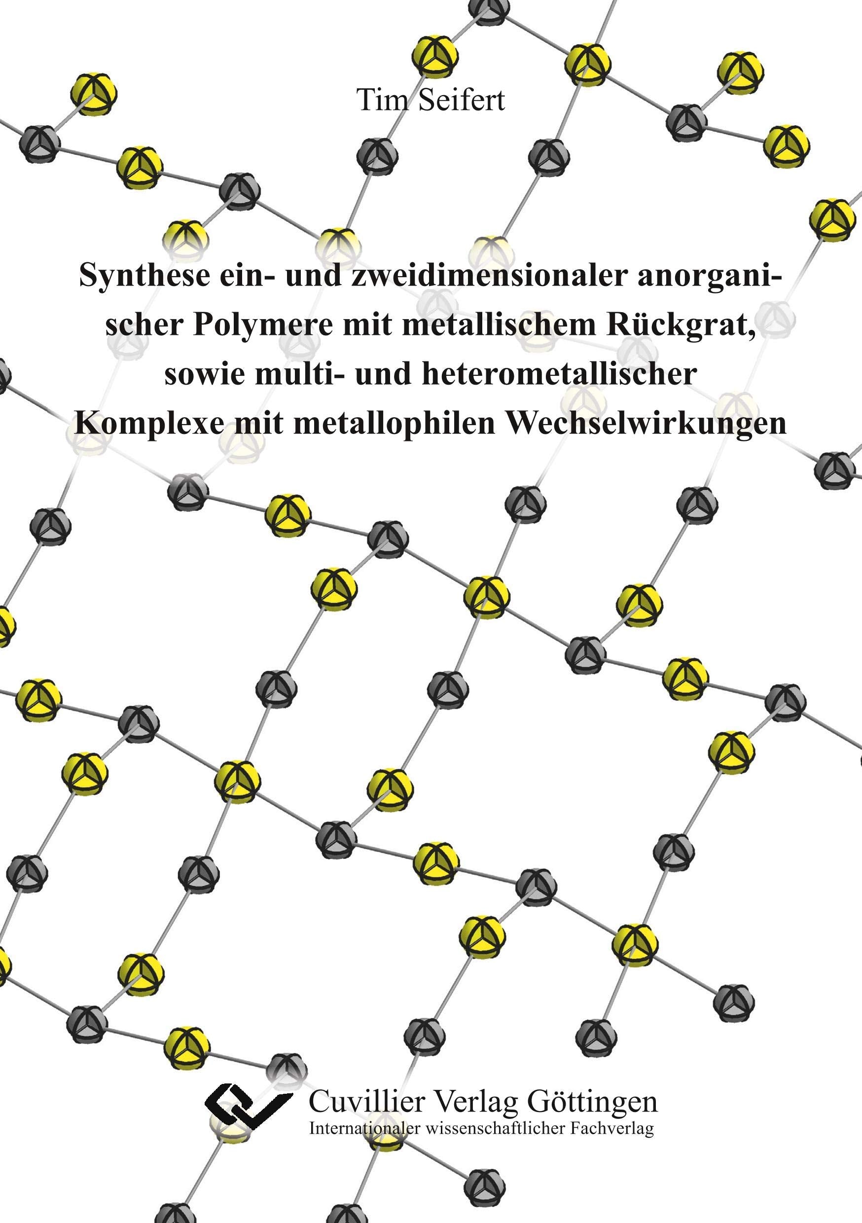 Synthese ein- und zweidimensionaler anorganischer Polymere mit metallischem Rückgrat, sowie multi- und heterometallischer Komplexe mit metallophilen Wechselwirkungen Natural Sciences
