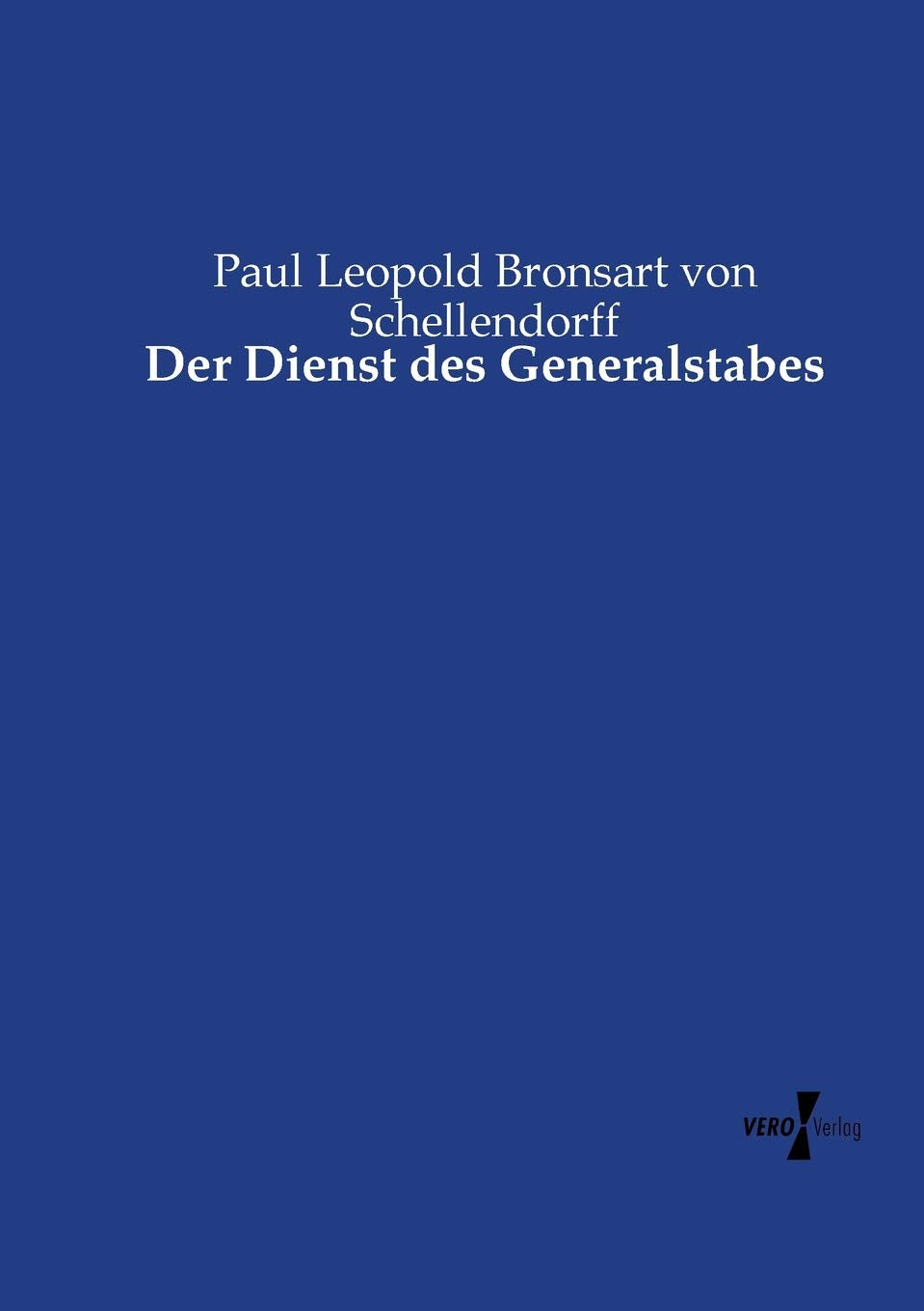 Der Dienst des Generalstabes Law