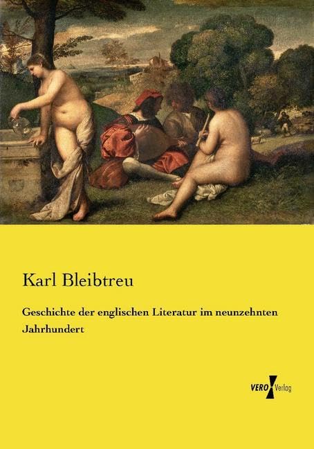 Geschichte der englischen Literatur im neunzehnten Jahrhundert Books
