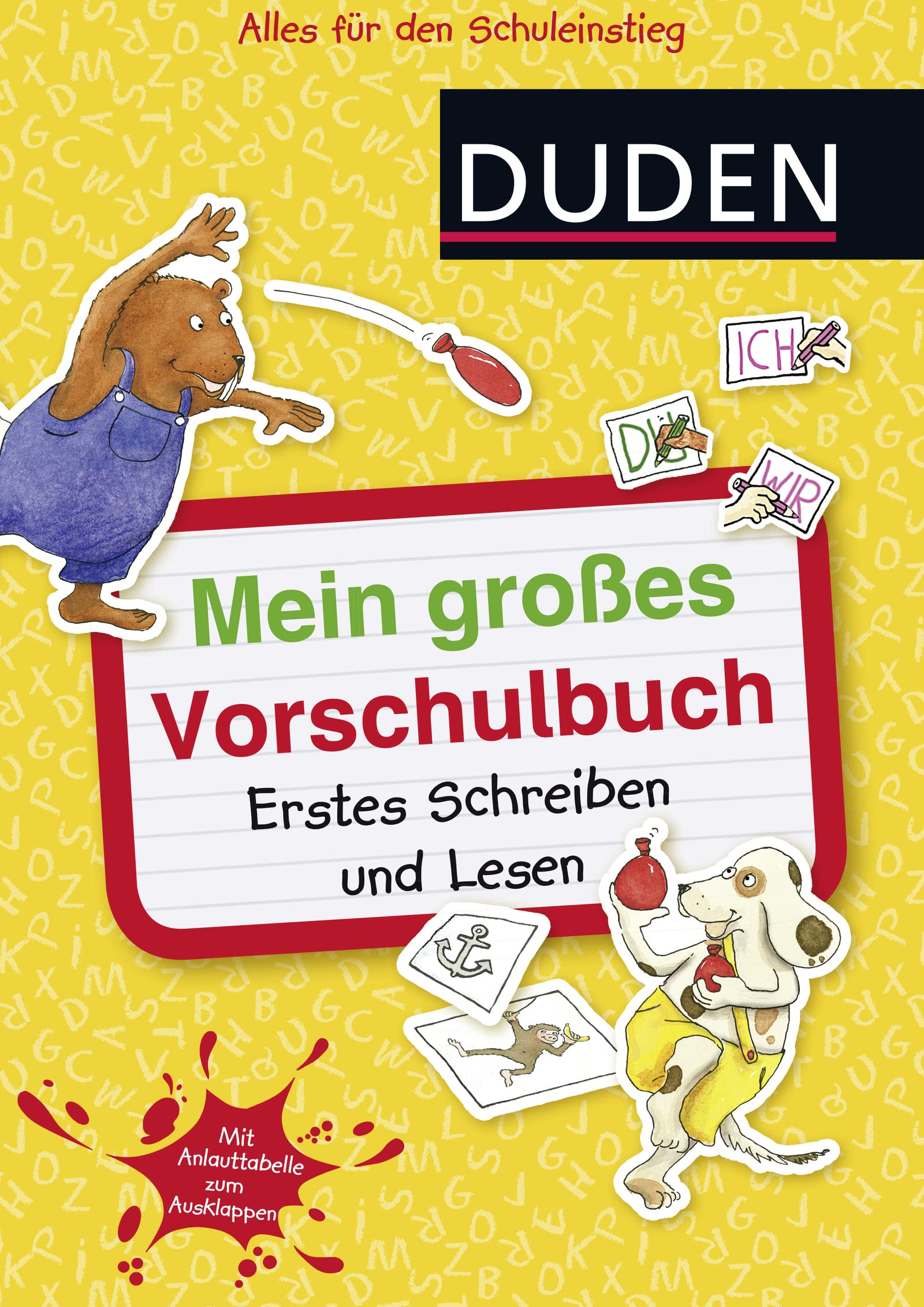 Mein großes Vorschulbuch: Erstes Schreiben und Lesen Non-fiction