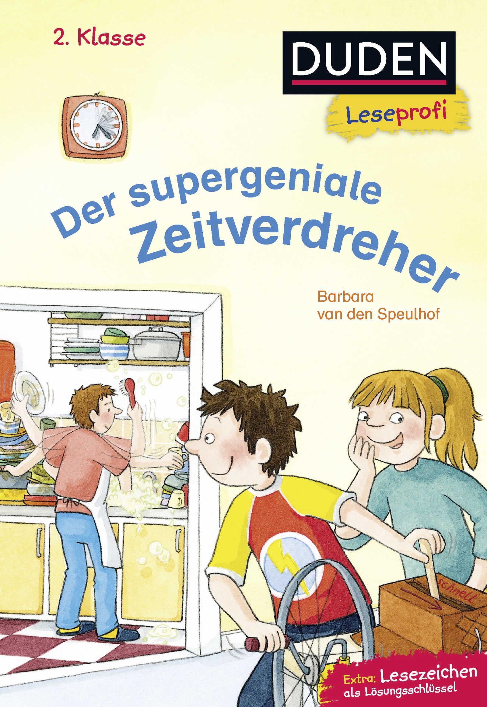 Duden Leseprofi - Der supergeniale Zeitverdreher, 2. Klasse Novels & Short Stories