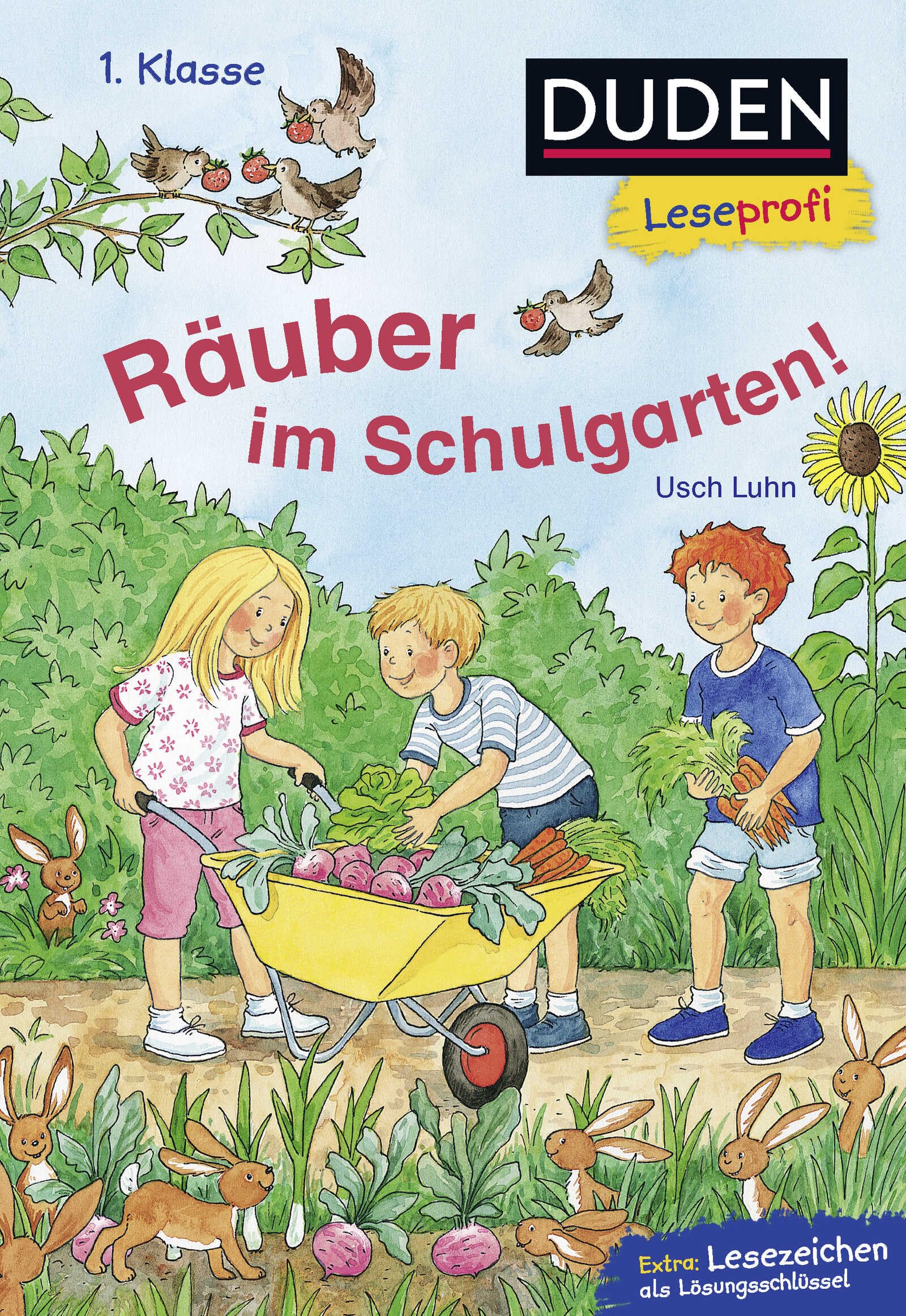 Duden Leseprofi - Räuber im Schulgarten, 1. Klasse Novels & Short Stories