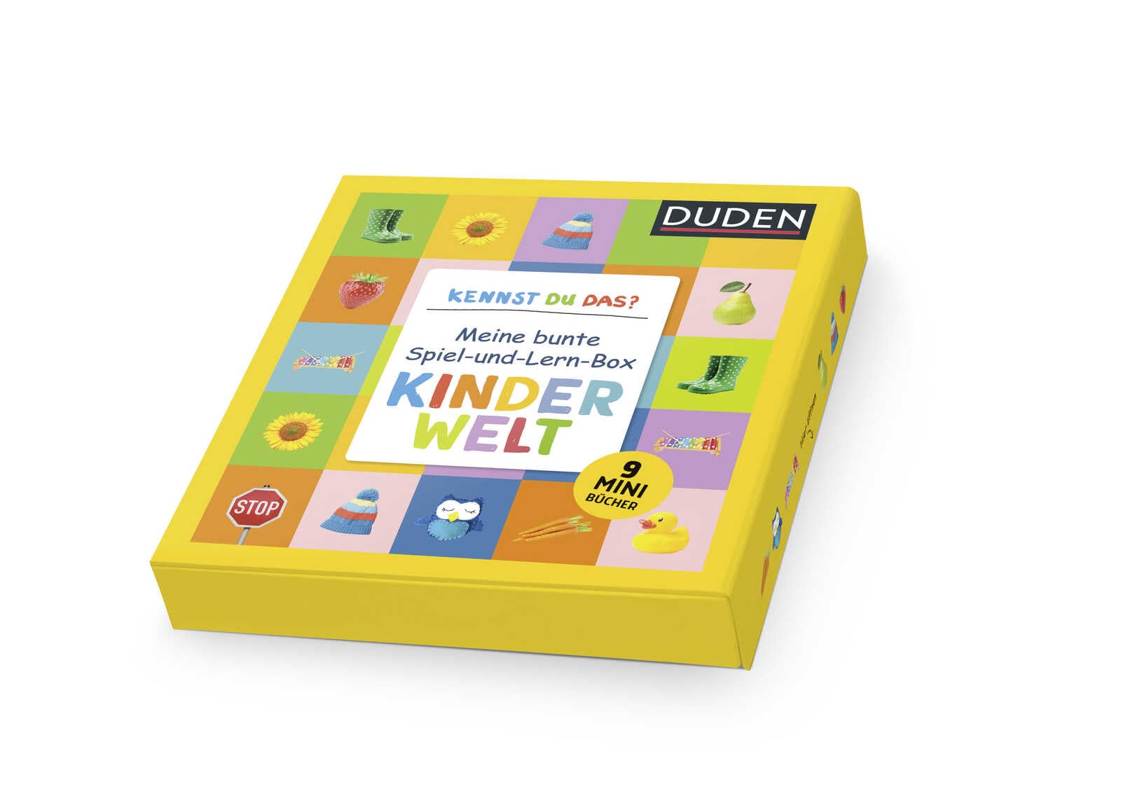 Duden 12+ Kennst du das? Meine bunte Spiel-und-Lernbox: Kinderwelt Non-fiction
