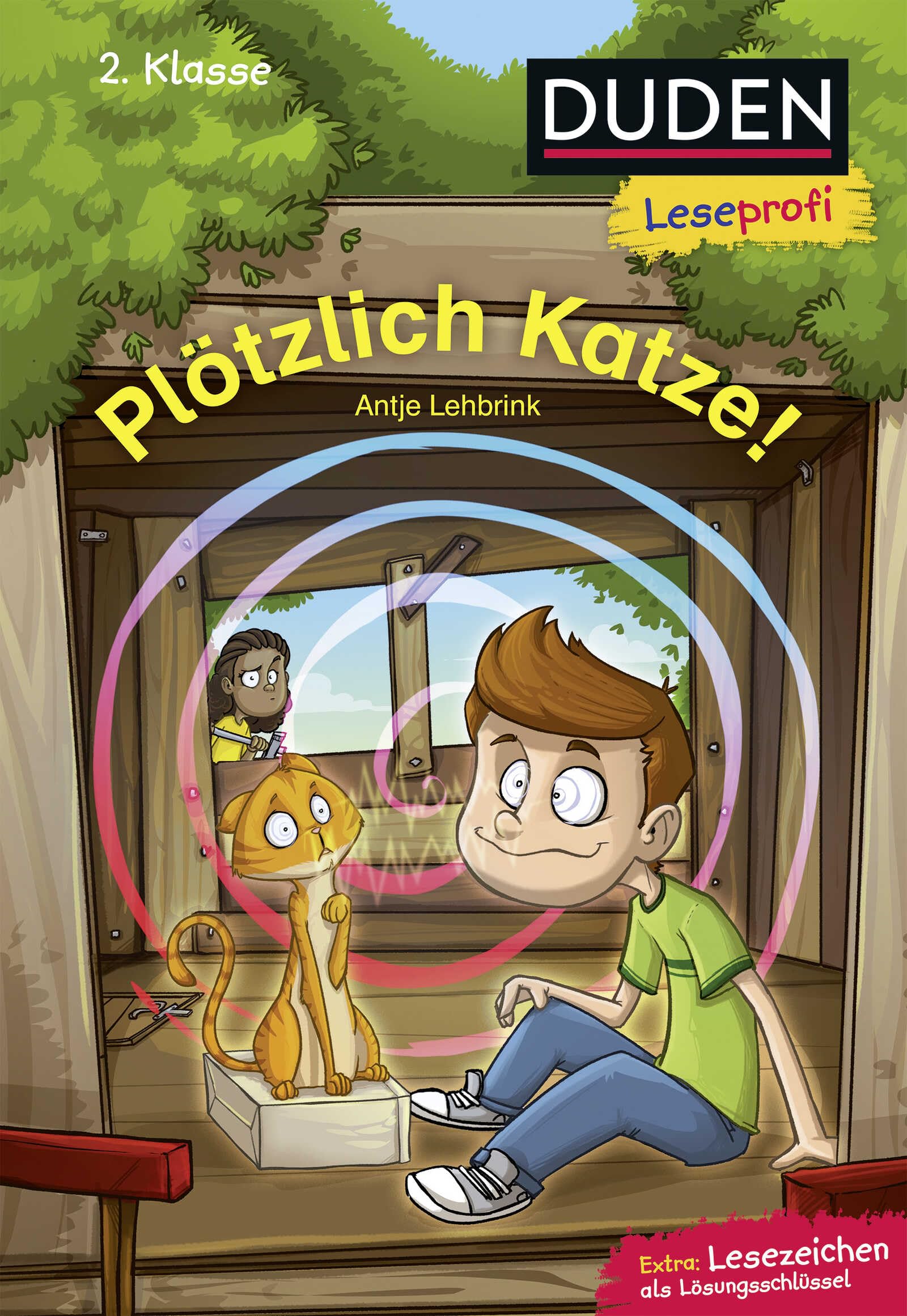 Duden Leseprofi - Plötzlich Katze!, 2. Klasse Pets