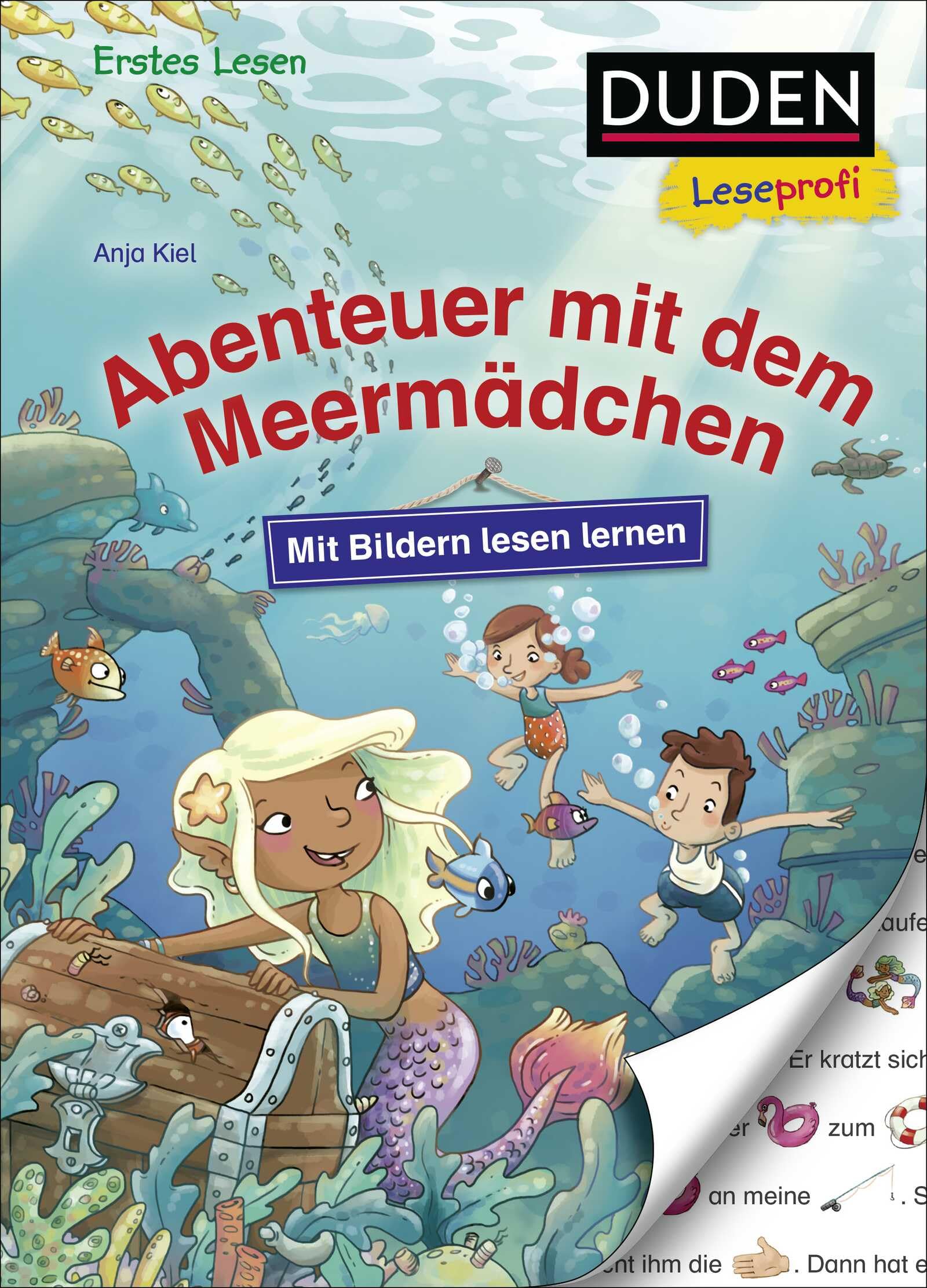 Duden Leseprofi – Mit Bildern lesen lernen: Abenteuer mit dem Meermädchen: Kinderbuch für Erstleser ab 4 Jahren (Erstes Lesen mit Bildern Vorschule, Band 10) Action & Adventure