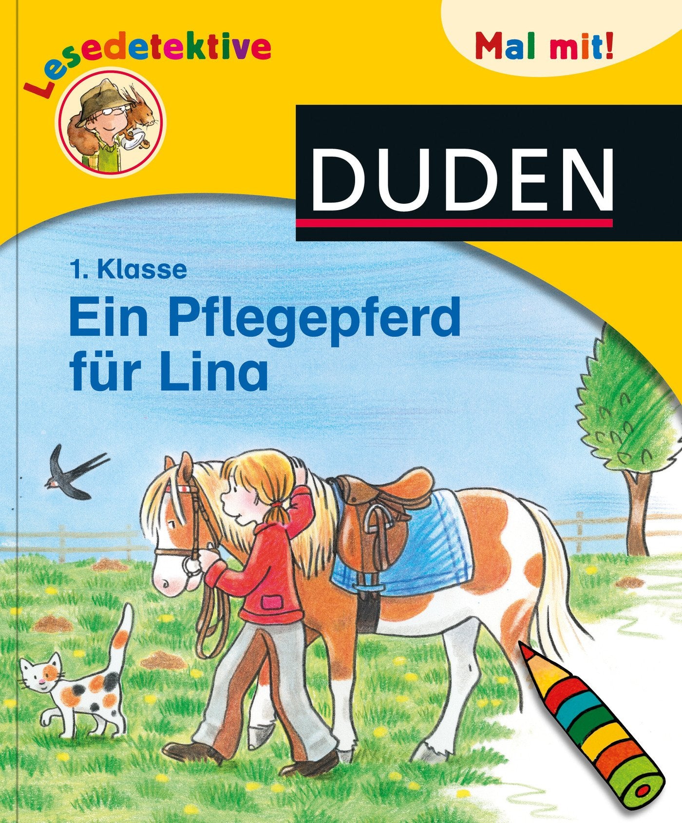 Duden Lesedetektive. Mal mit! Ein Pflegepferd für Lina, 1. Klasse Novels & Short Stories