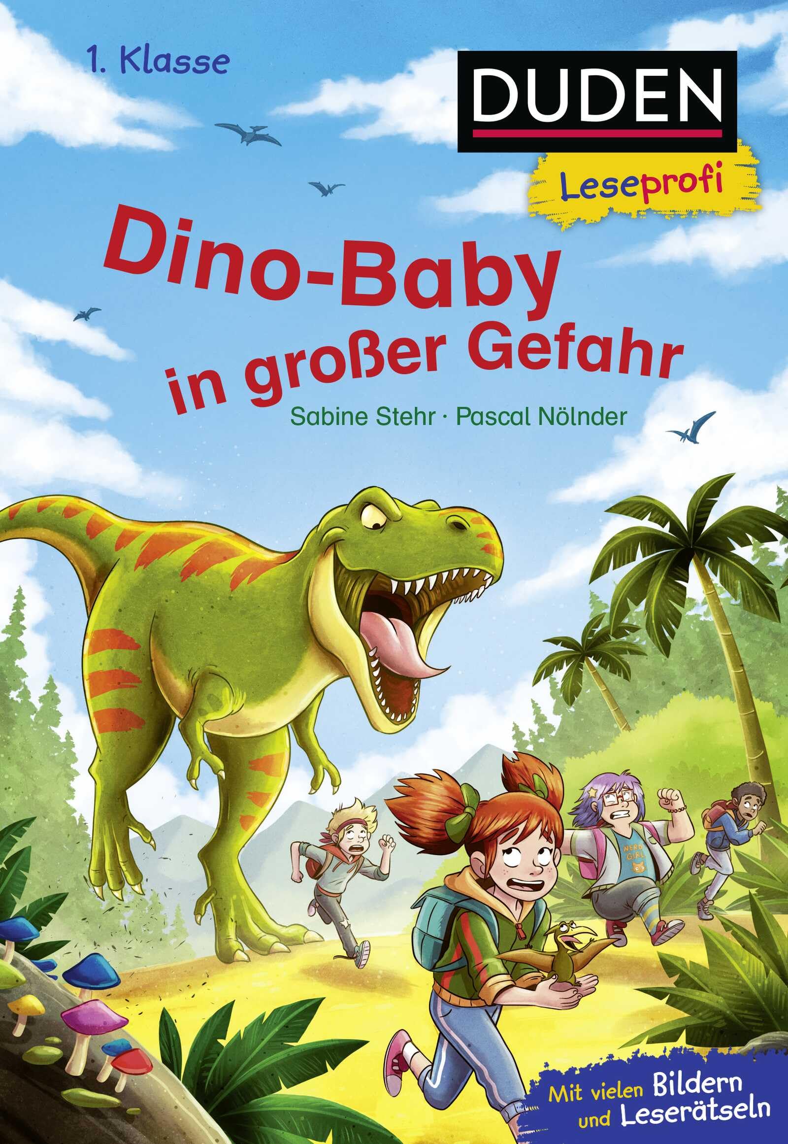 Duden Leseprofi – Dino-Baby in großer Gefahr, 1. Klasse: Kinderbuch für Erstleser ab 6 Jahren (Lesen lernen 1. Klasse, Band 43) Lifestyle