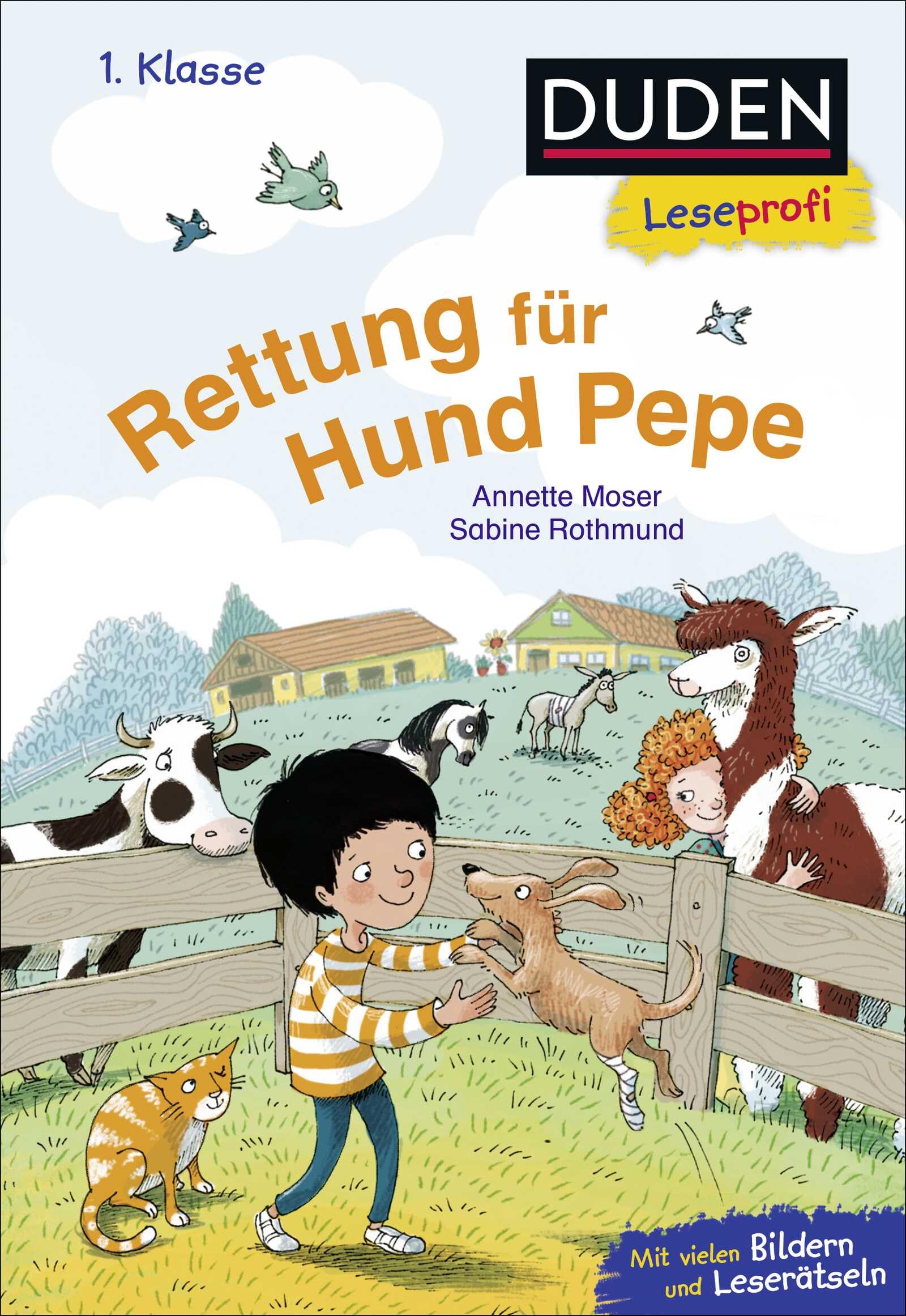 Duden Leseprofi - Rettung für Hund Pepe, 1. Klasse Medicine
