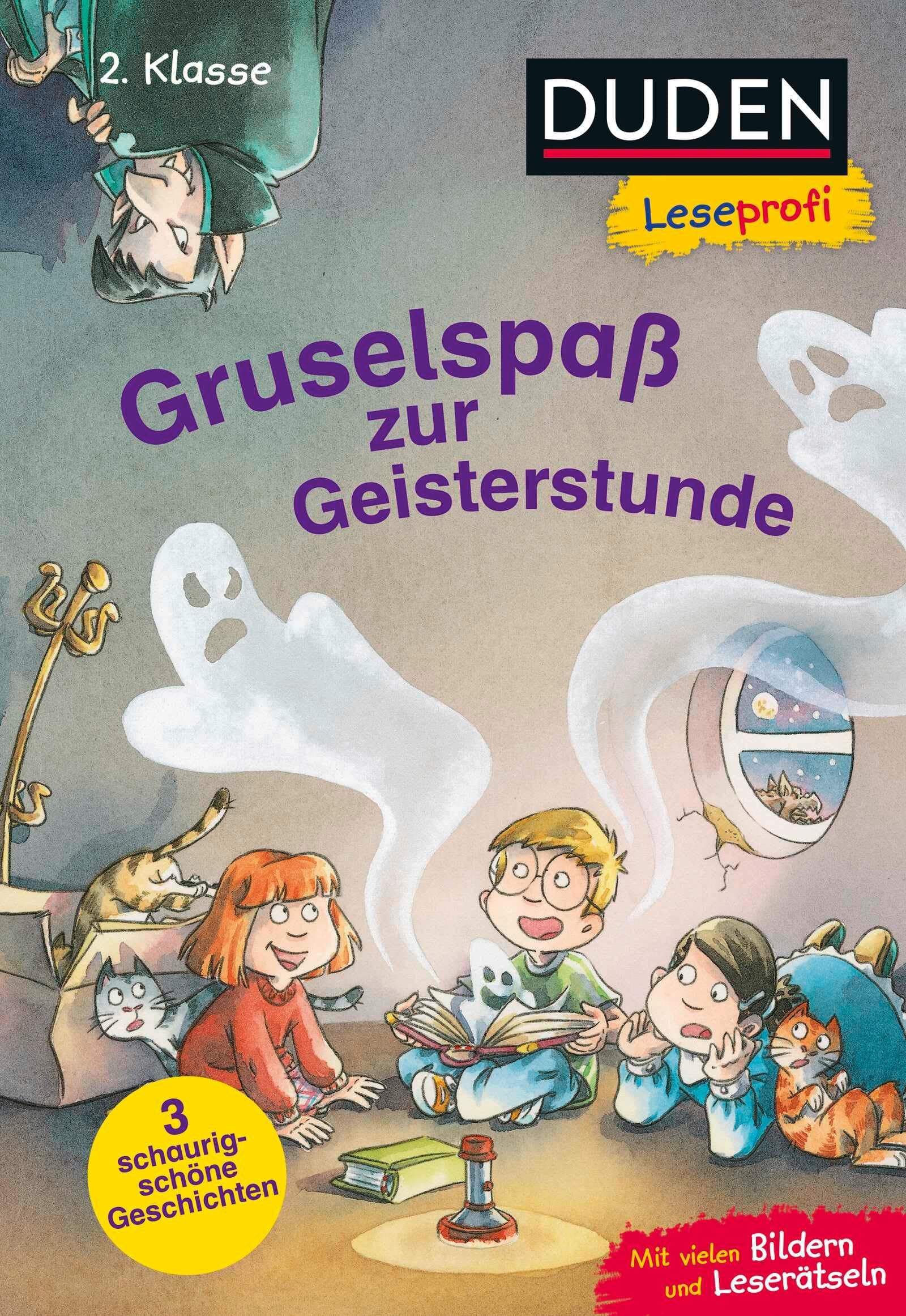 Duden Leseprofi - Gruselspaß zur Geisterstunde, 2. Klasse Horror & Mystery