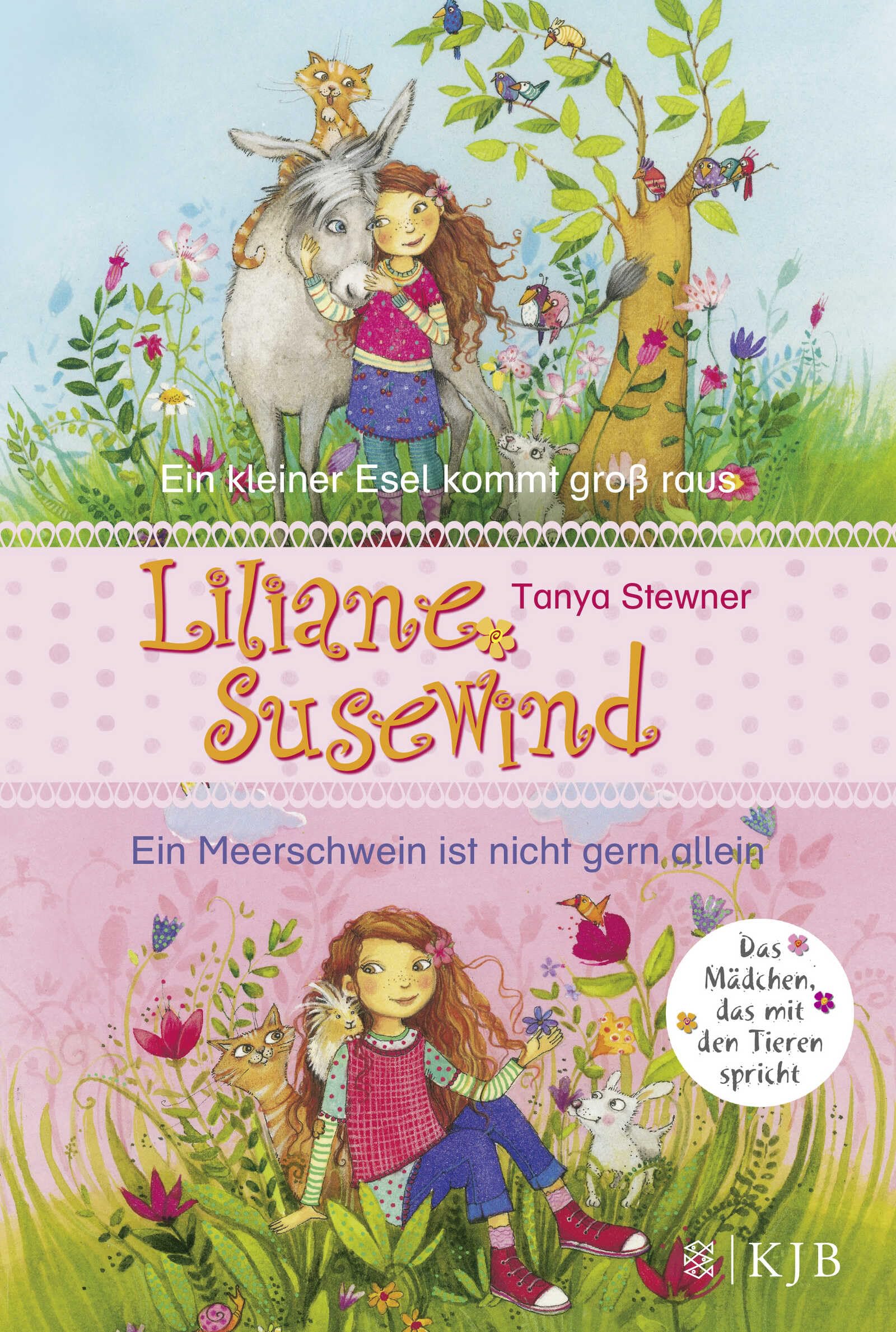 Liliane Susewind. Ein kleiner Esel kommt groß raus & Ein Meerschwein ist nicht gern allein. (Doppelband 1 & 2 für jüngere Leser) Novels & Short Stories