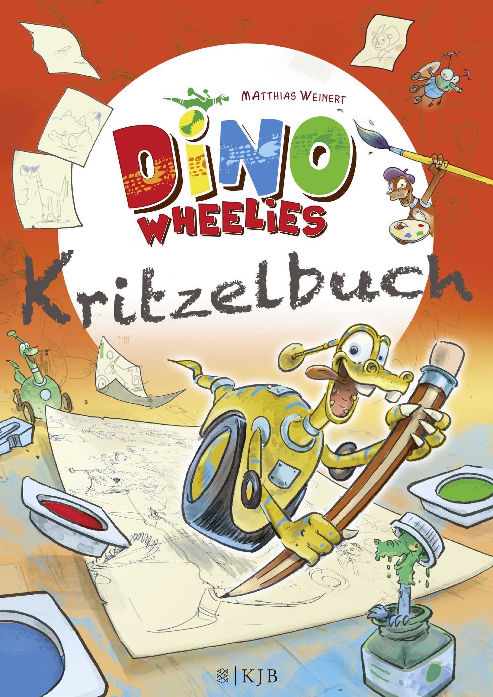 Dino Wheelies Kritzelbuch Tiptoi & Games