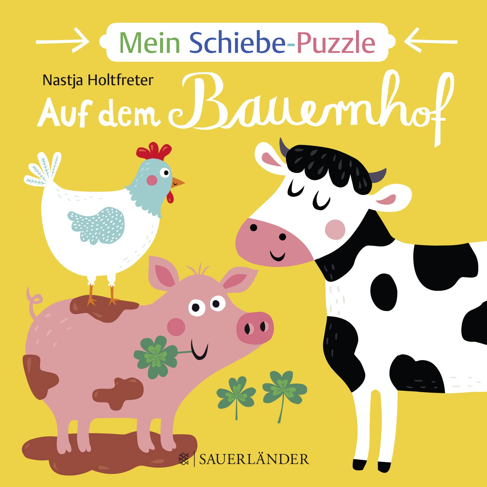 Mein Schiebe-Puzzle: Auf dem Bauernhof (DUDEN Pappbilderbücher 24+ Monate) Non-fiction