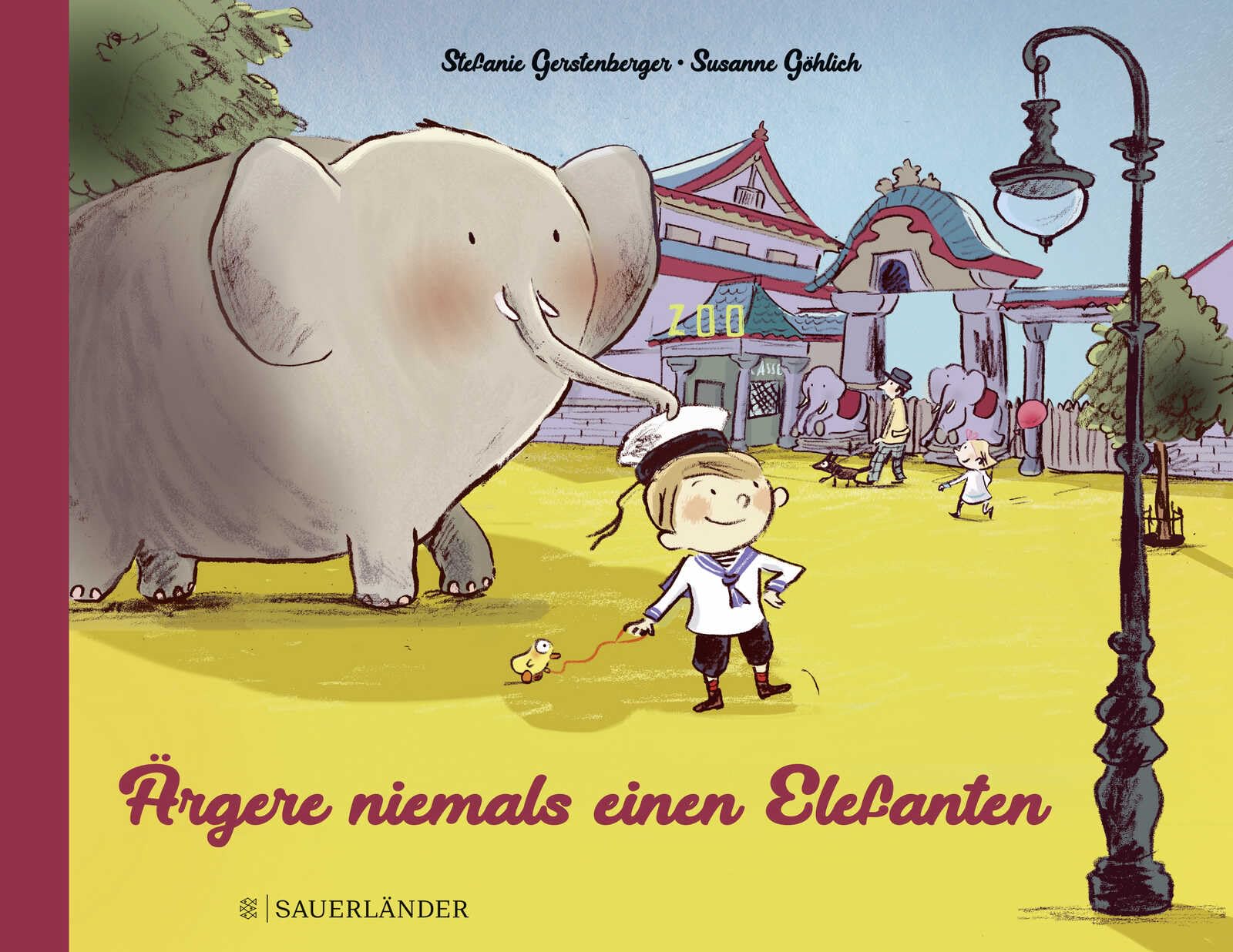 Ärgere niemals einen Elefanten Children's books
