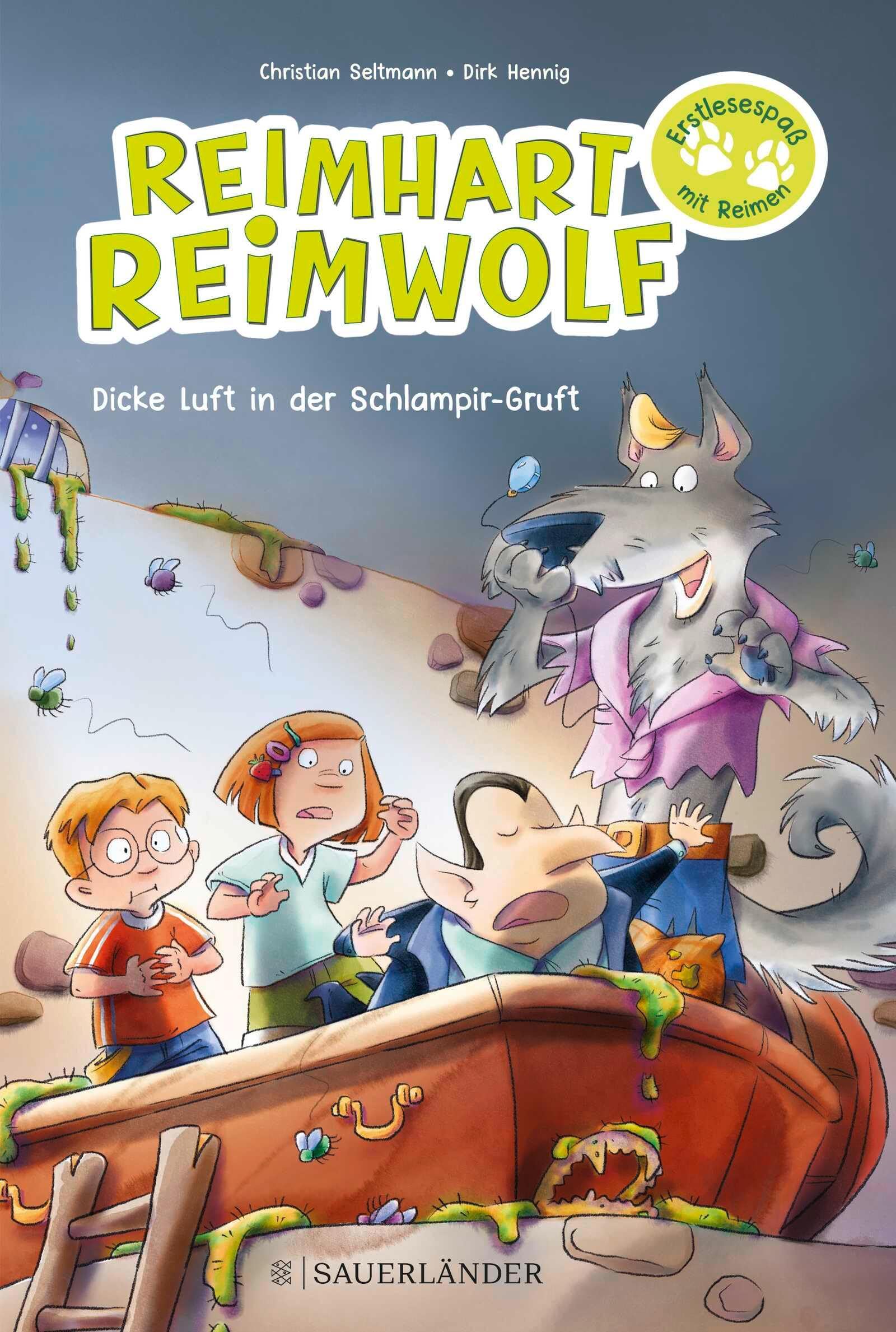 Reimhart Reimwolf – Dicke Luft in der Schlampir-Gruft: Serie für Leseanfänger mit Reimen (Erstes Lesen mit Reimhart Reimwolf, Band 1) Religion & Esotericism
